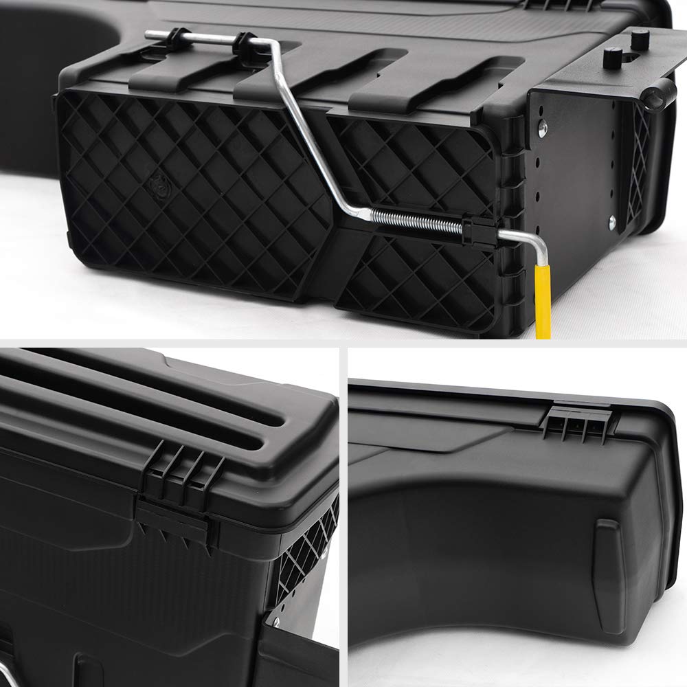 GRAND ORANGE Truck Bed Tool Box for Toyota Tacoma 2005-2020 | Left Side Storage Organizer | Durable Replacement Cargo Box | Perfect for Camping Gear & Work Tools Storage