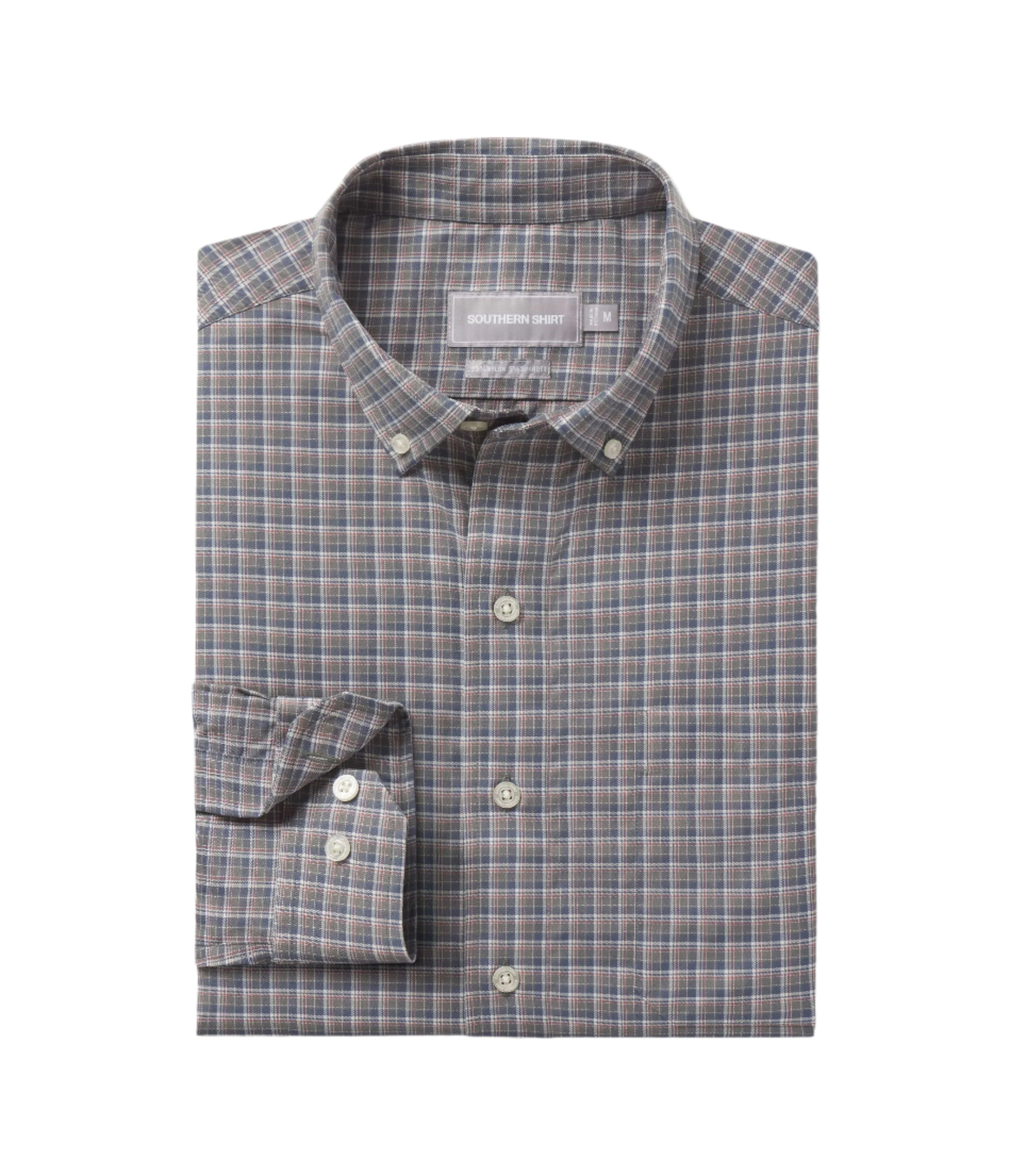 Boys' Southern Dawson Check Button Down Shirt - Classic Plaid Casual Shirt for School, Parties & Family Gatherings