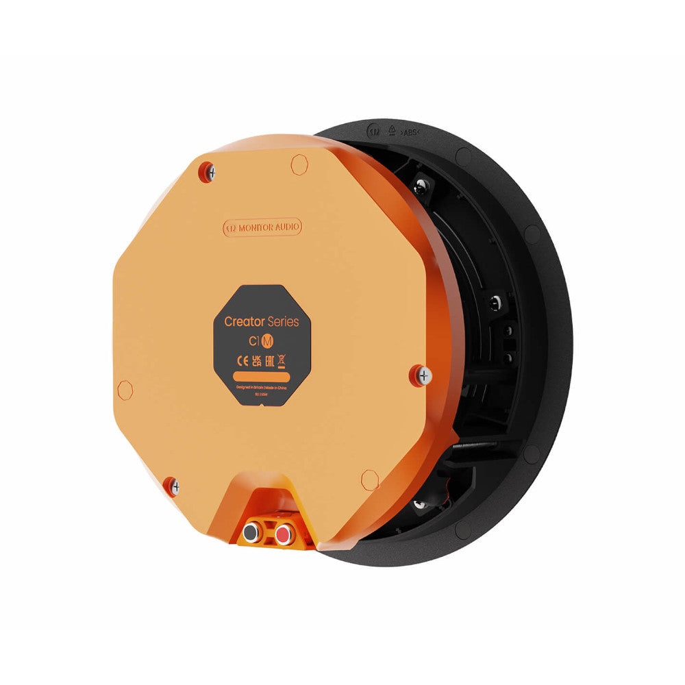 Monitor Audio Creator Series C1M In-Ceiling Speaker - High Fidelity Sound for Home Theater & Multi-Room Audio Systems | Perfect for Living Rooms, Kitchens & Commercial Spaces