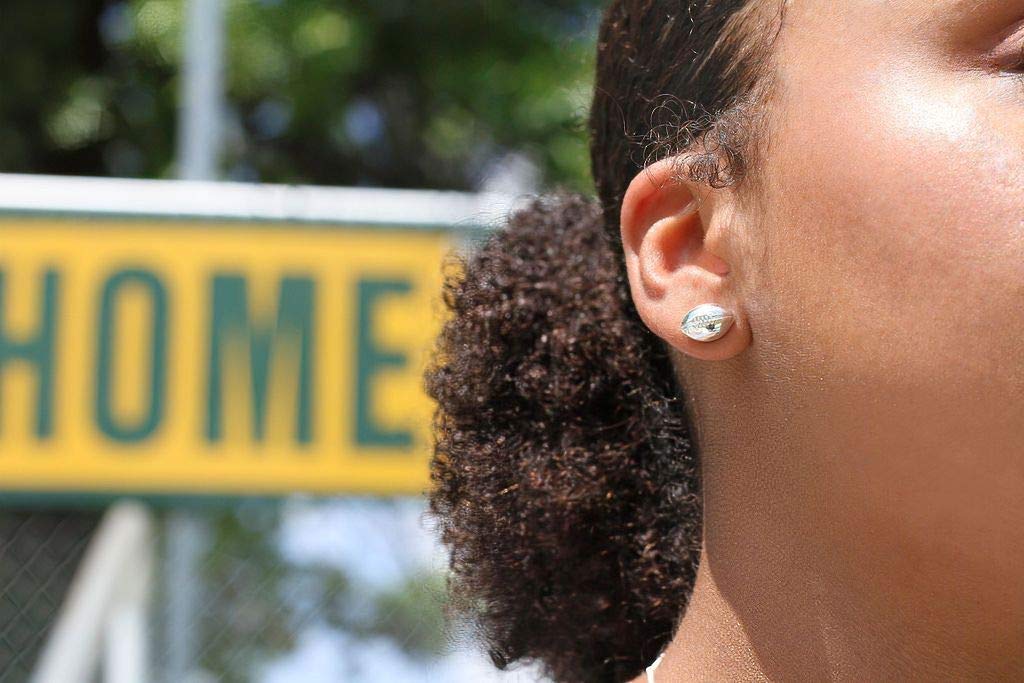Chelsea Charles Sports Earrings for Women - Lightweight Hypoallergenic Stud Earrings for Running, Gym & Workout - Perfect Gift for Athletes & Fitness Lovers