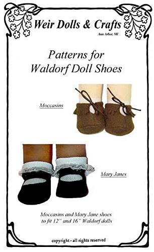 Waldorf Doll Shoes 12