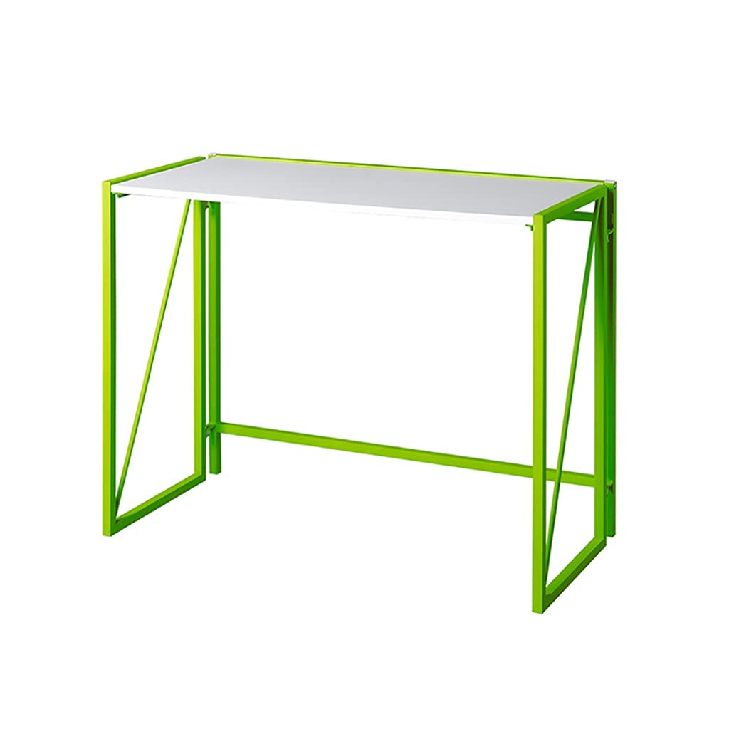 Portable Folding Desk - No Assembly Workstation for Home Office, Study & Writing | Compact Computer Desk for Small Spaces | Perfect for Dorm Rooms, Apartments & Workspaces