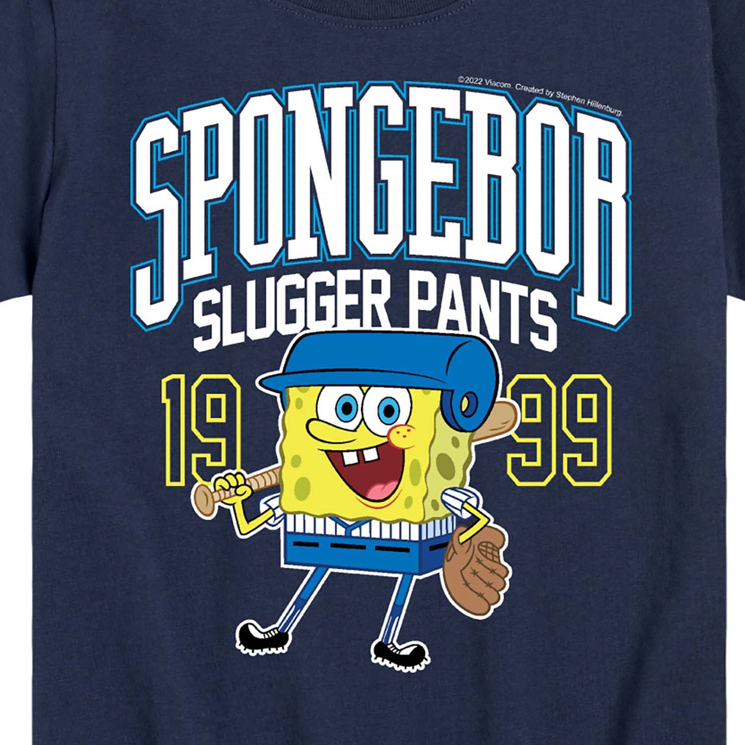 Spongebob Squarepants Graphic T-Shirt for Toddler & Youth - Soft Short Sleeve Cotton Tee - Cartoon Character Apparel - Perfect for Playdates, Birthday Parties & Casual Wear
