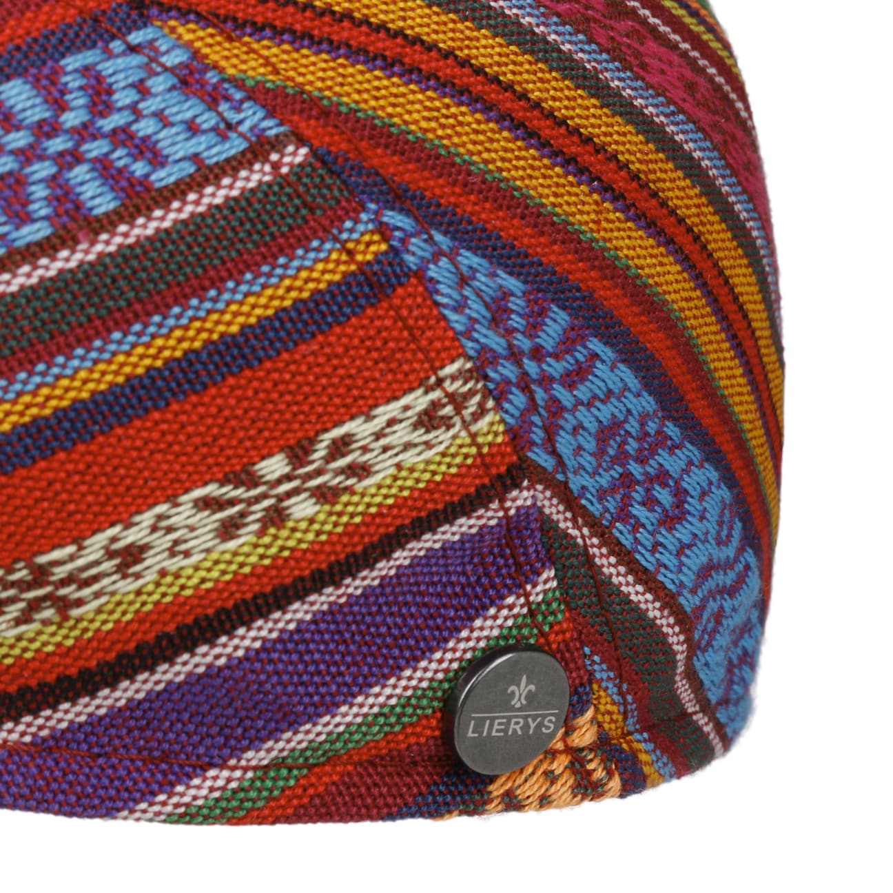 Lierys Fresh Stripes Flat Cap - Stylish Men's Cotton Baseball Hat for Casual Wear, Outdoor Activities & Fashion Accessories