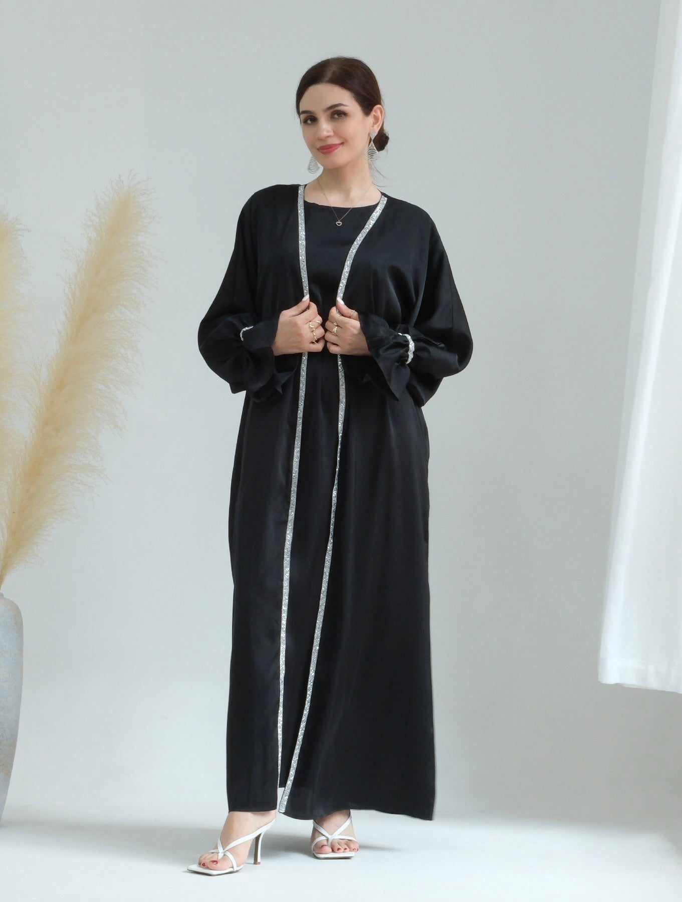 Aria2 Women's 3-Piece Matching Outfit Set - Black | Casual Lounge Wear for Home, Travel & Everyday Comfort