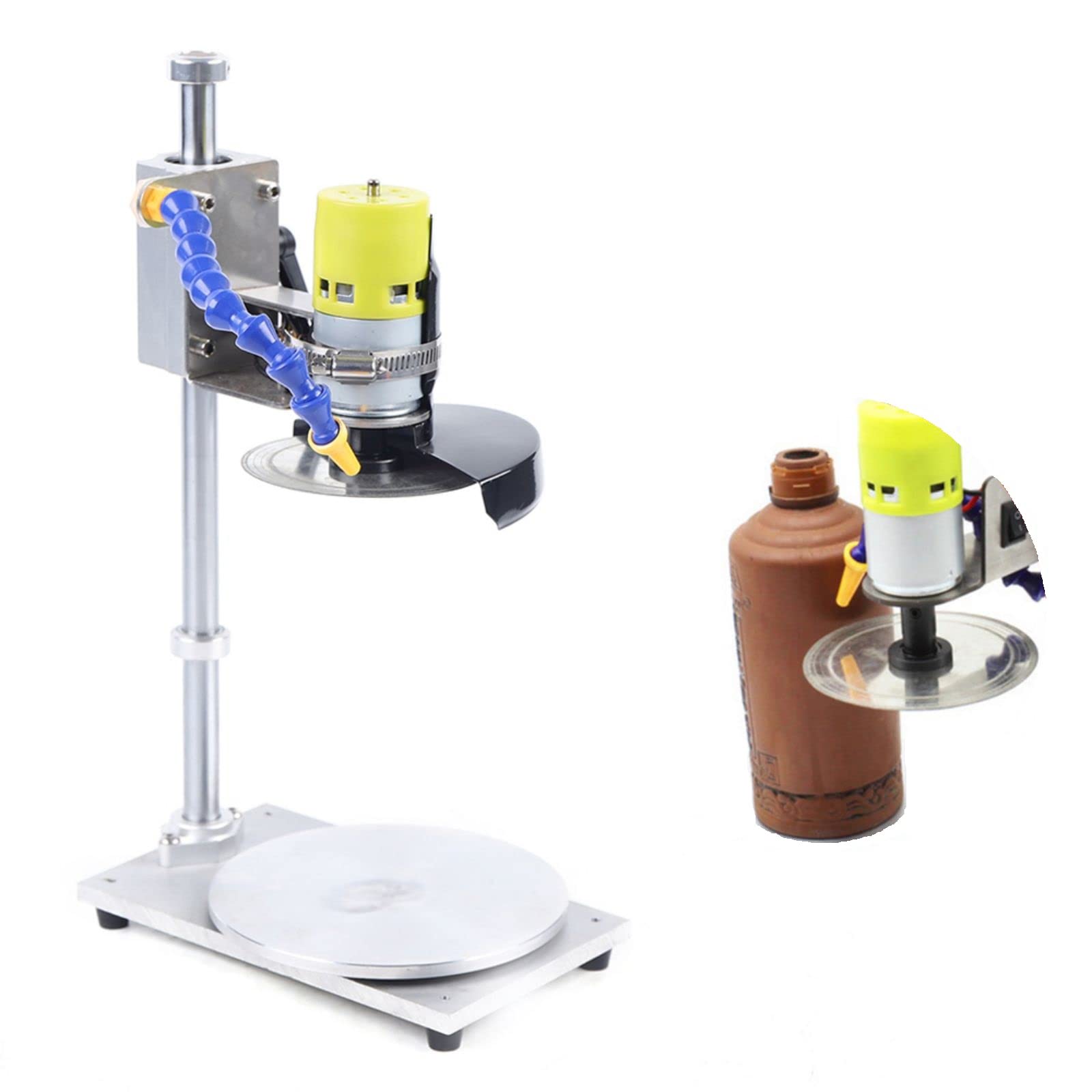 Electric Glass Bottle Cutter Kit - DIY Bottle Cutting Machine for Round, Square & Irregular Wine/Beer Bottles | Perfect for Home Crafts, Upcycling Projects & Glass Art Creations