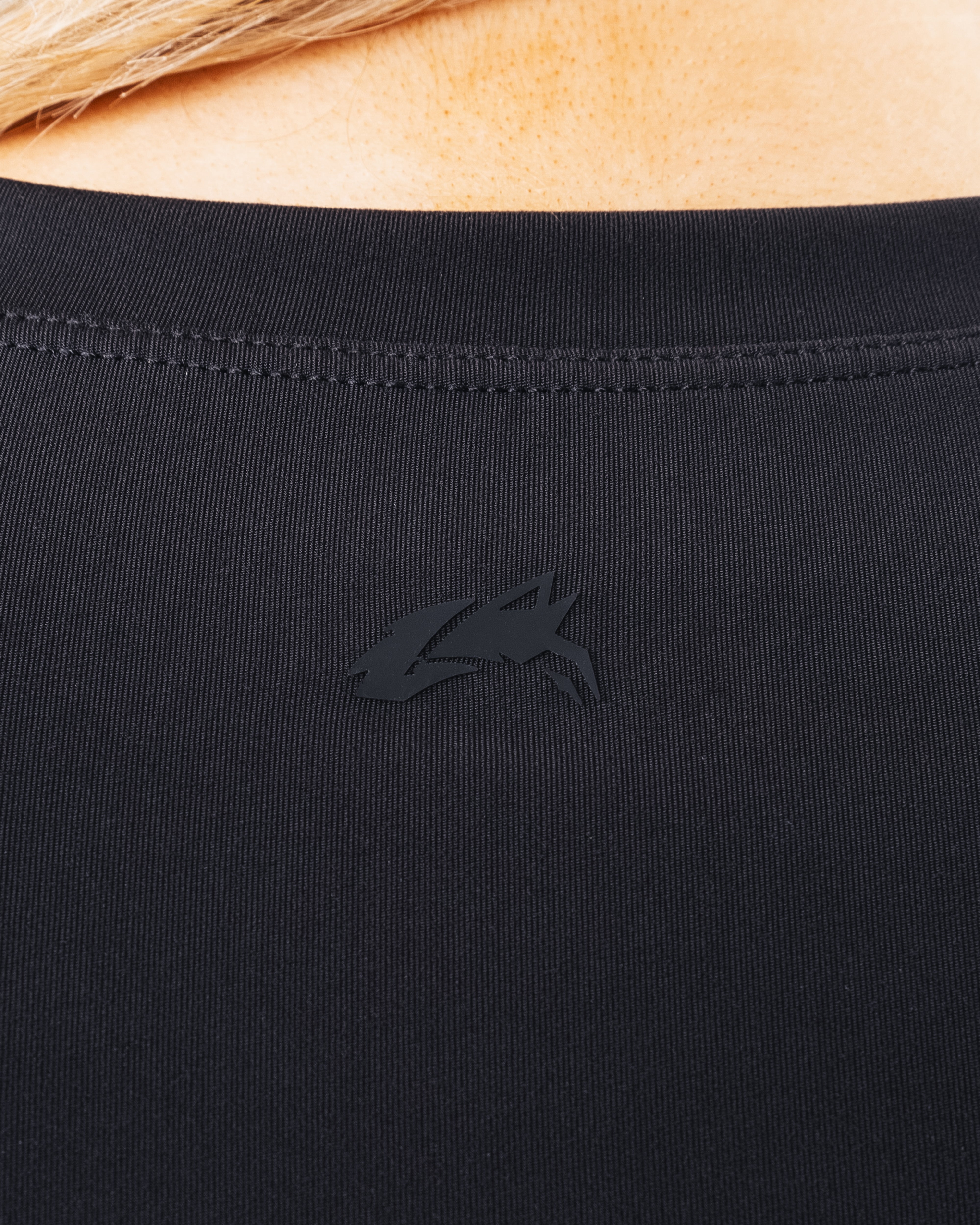 Peekaboo Long Sleeve Shirt for Women - Soft Cotton Black Top for Casual Wear & Layering | Perfect for Everyday Outfits, Work, and Date Nights