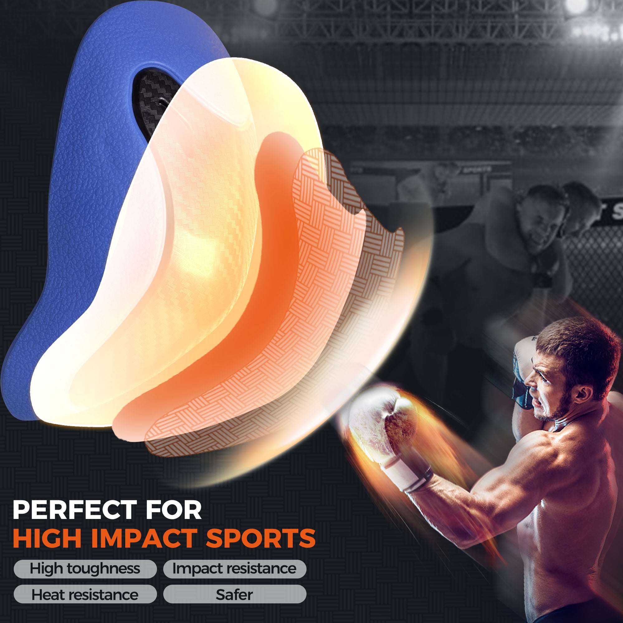 COOLOMG MMA Athletic Cup - Youth & Men's Groin Protector for High Impact Sports - Boxing, BJJ, Muay Thai, Baseball - Premium Combat Sports Support Gear for Training & Competition