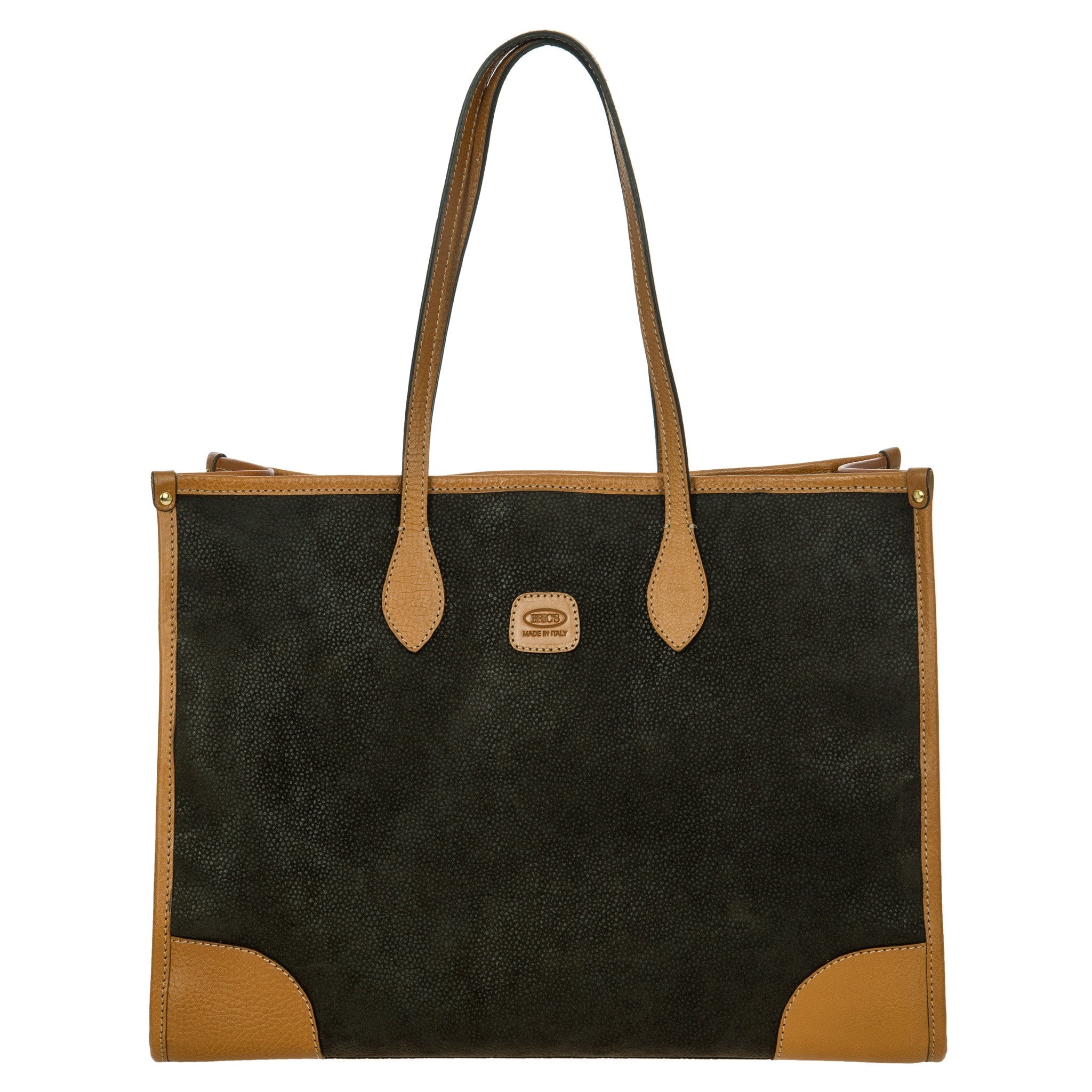 Stylish Brics Life Tote Bag for Women - Large Durable Canvas Shopping Bag with Pockets - Perfect for Work, Travel & Beach Day Essentials