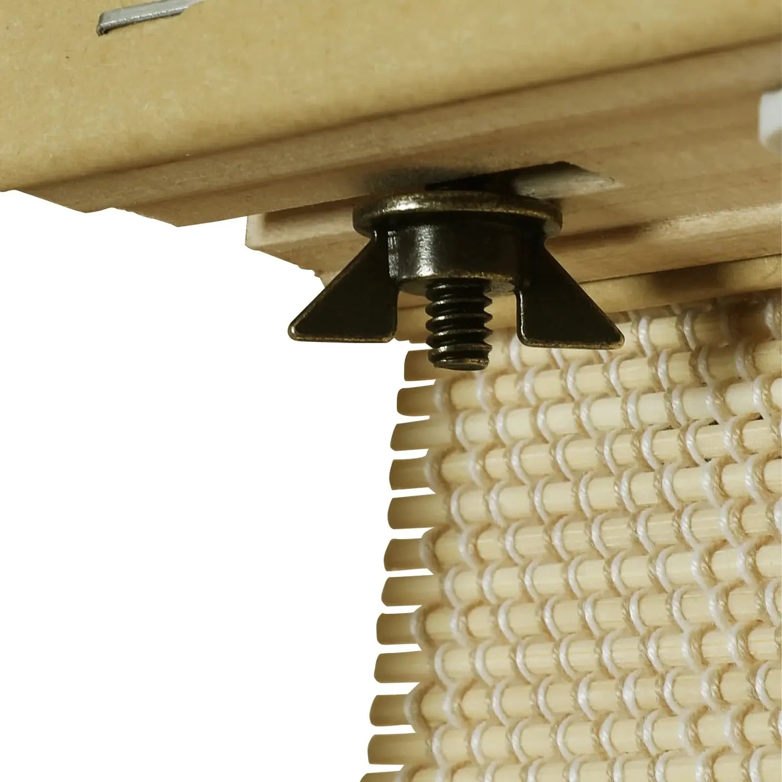Rae Natural Bamboo Woven Shades Series S - Eco-Friendly Window Blinds for Home & Office - Perfect for Living Room, Bedroom, and Patio Privacy