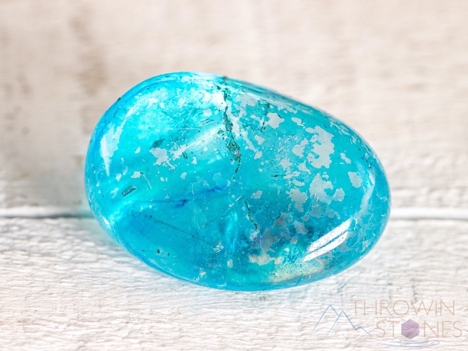 Blue Aqua Aura Quartz Tumbled Stones - Natural Healing Crystals for Meditation, Reiki & Energy Work - Self Care Gemstones for Chakra Balancing & Spiritual Growth - Perfect for Home Decor, Jewelry Making & Gift Giving
