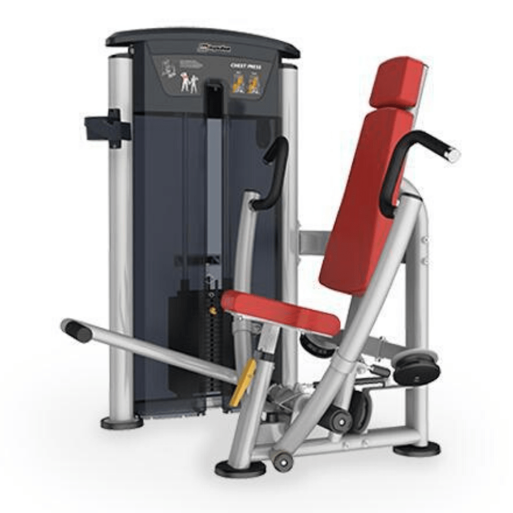 Impulse Chest Press Machine - 235lb Weight Stack for Home & Gym Strength Training - Perfect for Upper Body Workouts & Muscle Building