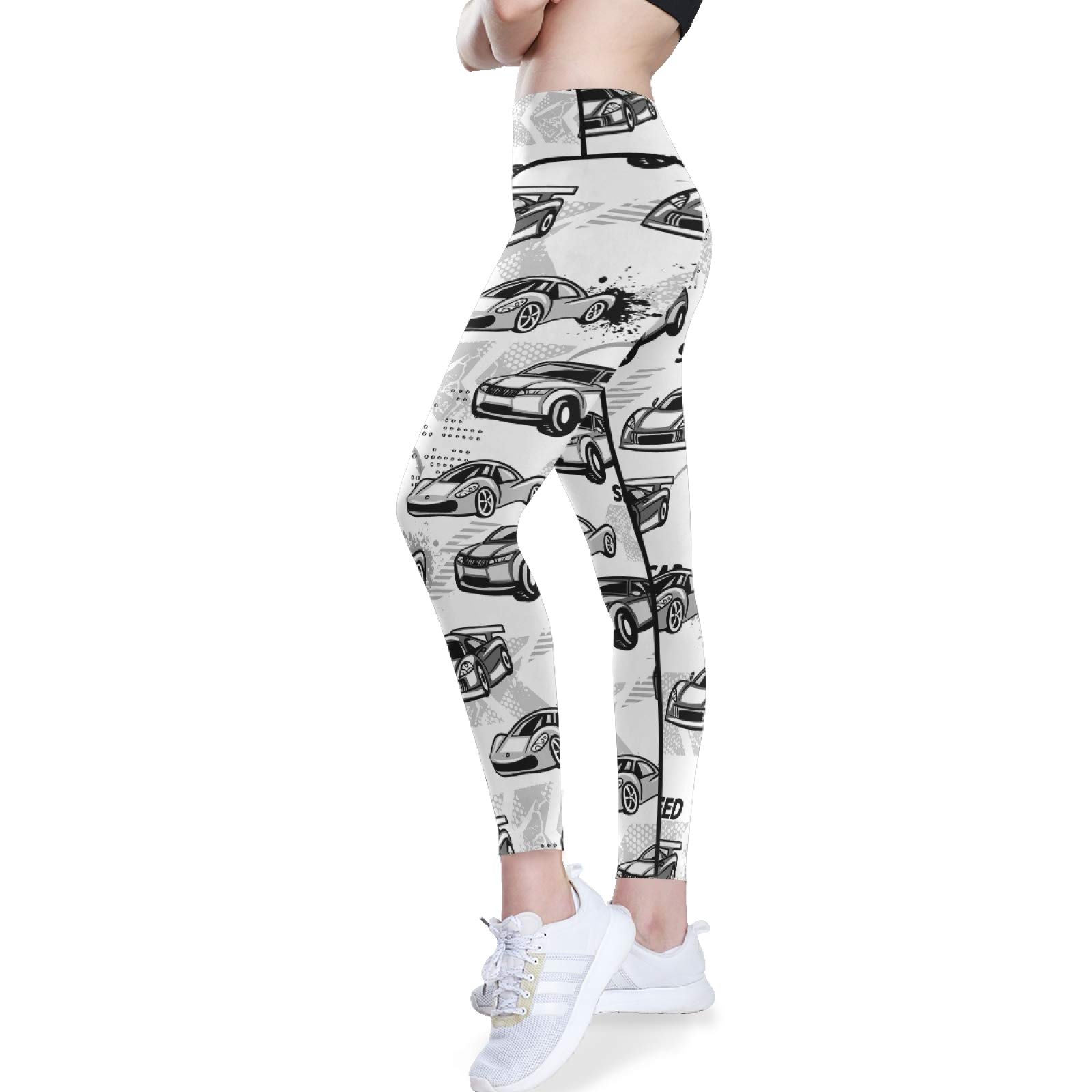 Speed Sport High Waist Yoga Pants - Women's Stretchy Workout Leggings with Pockets for Running & Fitness