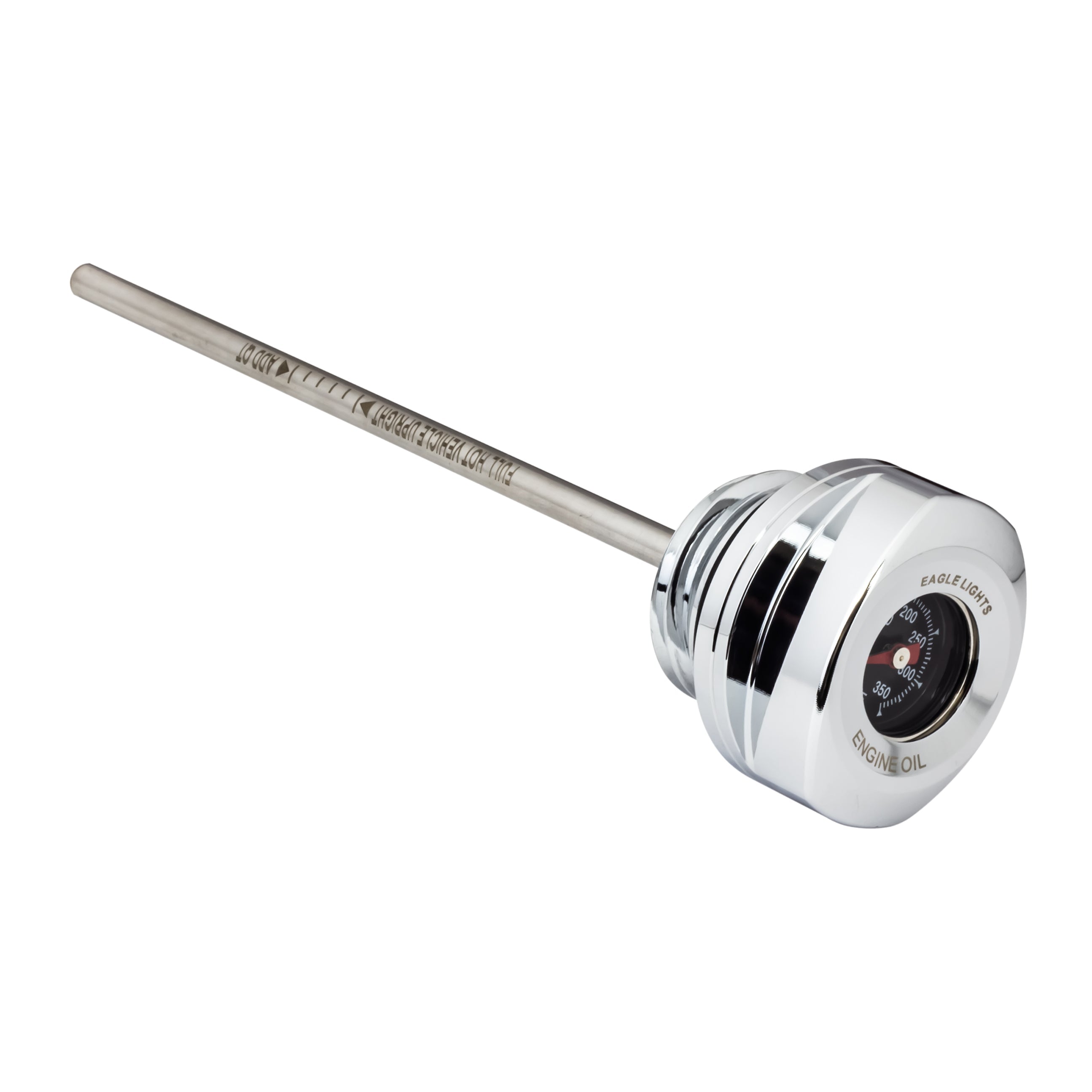Eagle Lights TEMPSENSE Precision Dipstick with Temperature Gauge for 2017+ Harley Davidson M8 Touring Models - Accurate Engine Oil Monitoring for Long Rides & Performance Maintenance