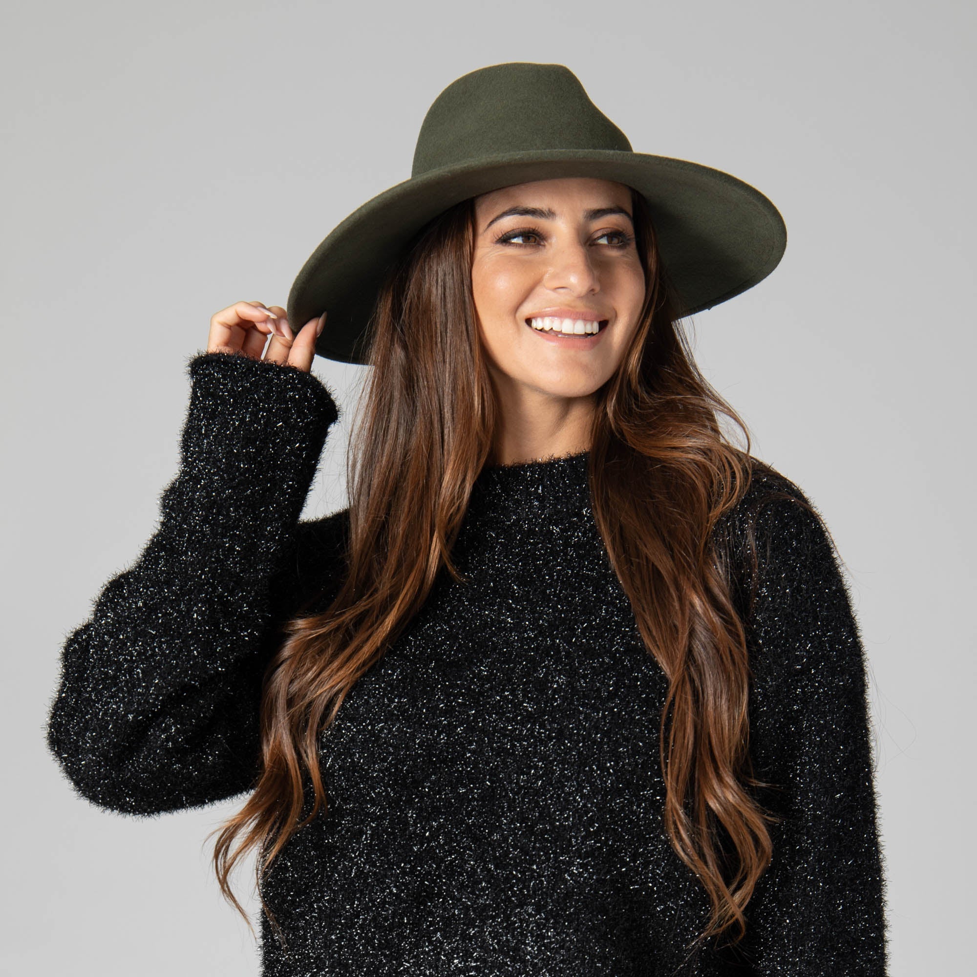 Stylish Autumn Fedora Hat for Women - Trendy Wool Felt Wide Brim Hat - Perfect for Fall Fashion, Outdoor Events, and Travel Accessories