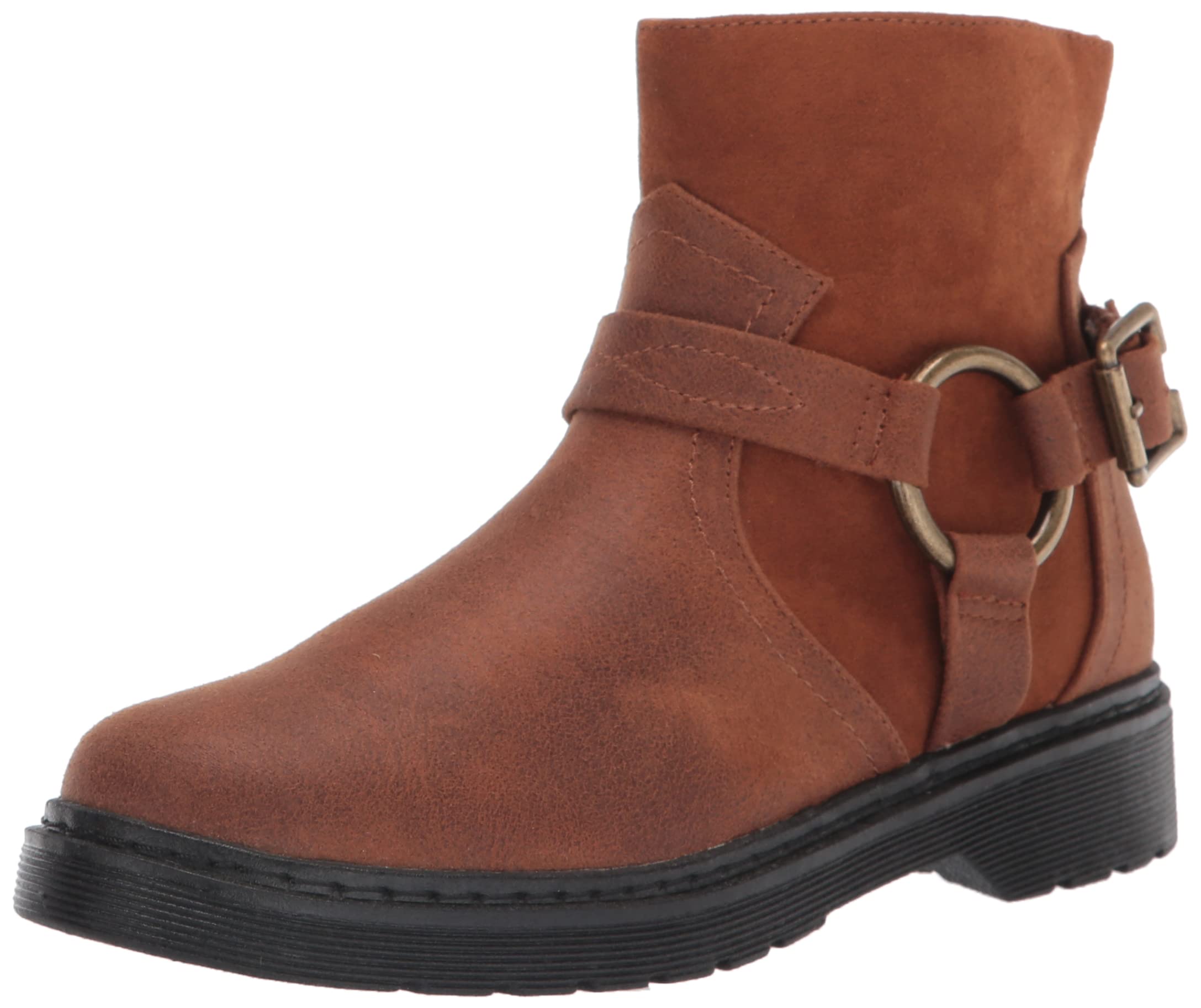 VOLATILE KID'S Girls Lottie Fashion Boots - Stylish Winter Ankle Booties for Toddler Girls, Non-Slip Rubber Sole, Warm Faux Fur Lining - Perfect for School, Playdates & Outdoor Activities