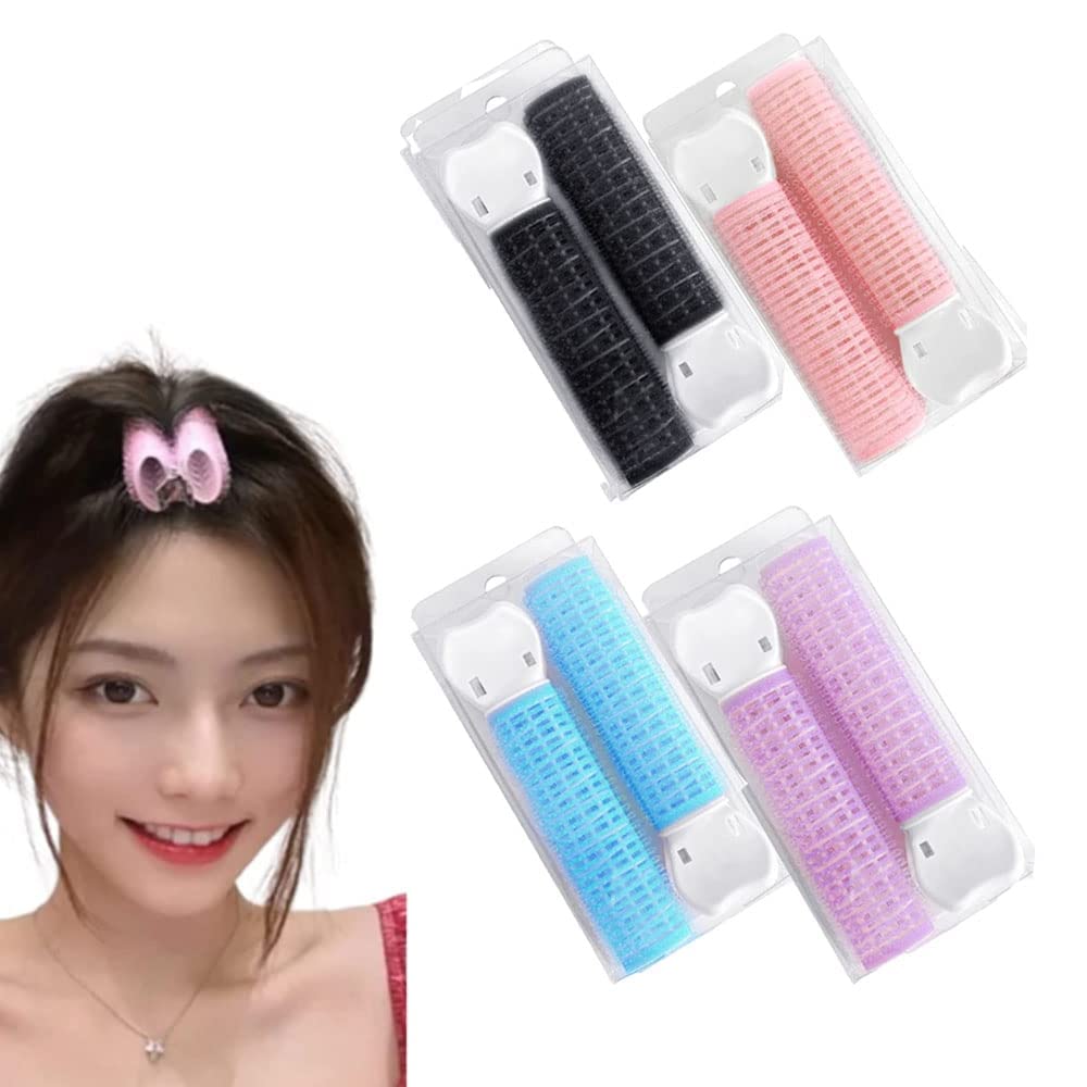 Velcro Hair Clips for Volume - 8pcs Volumizing Roller Clips for Root Lift & Styling - Perfect for Salon, Home Use & DIY Hairstyles