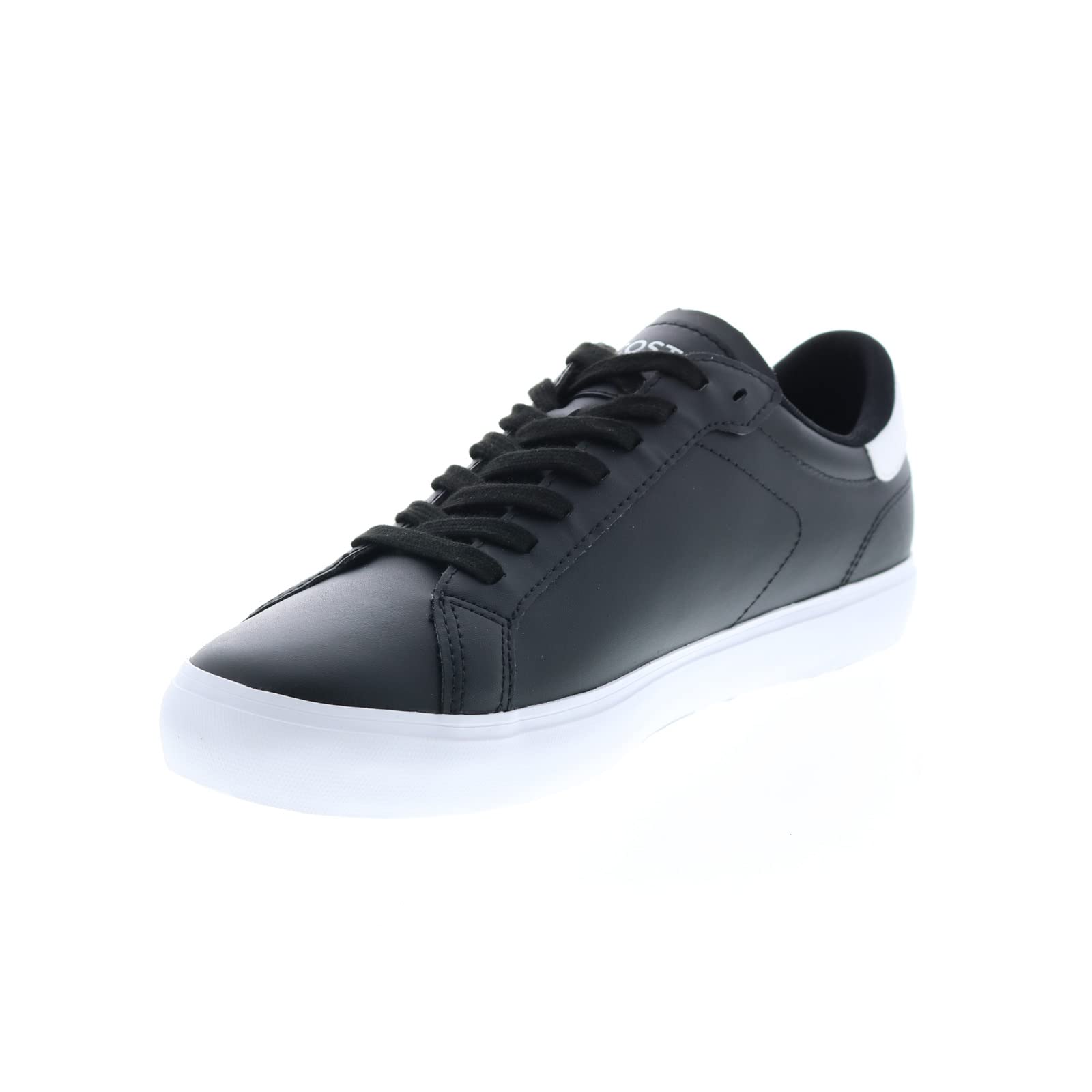 Lacoste Men's Powercourt Sneakers - Classic White Leather Tennis Shoes for Men | Comfortable Casual & Sport Wear | Perfect for Gym, Work, and Everyday Outfits