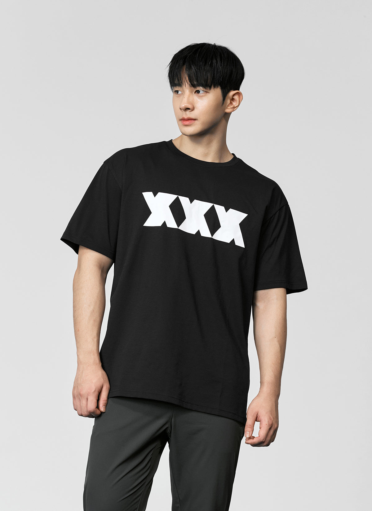 Triple X Short Sleeve T-Shirt for Men - Comfortable Cotton Casual Tee - Perfect for Gym, Workout, and Everyday Wear
