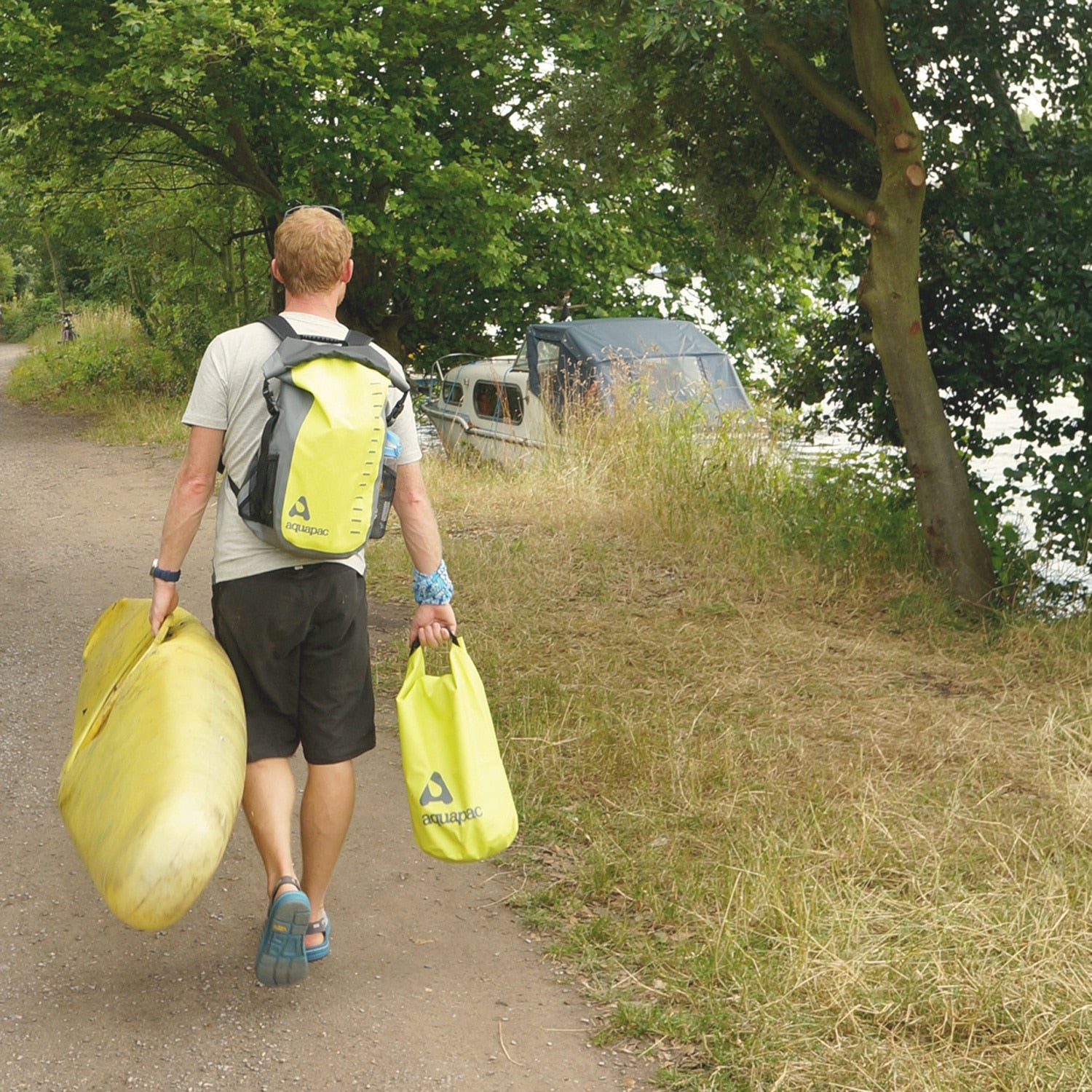 AquaPac 25L Waterproof Dry Bag - Lightweight & Durable for Kayaking, Camping, Boating & Outdoor Adventures