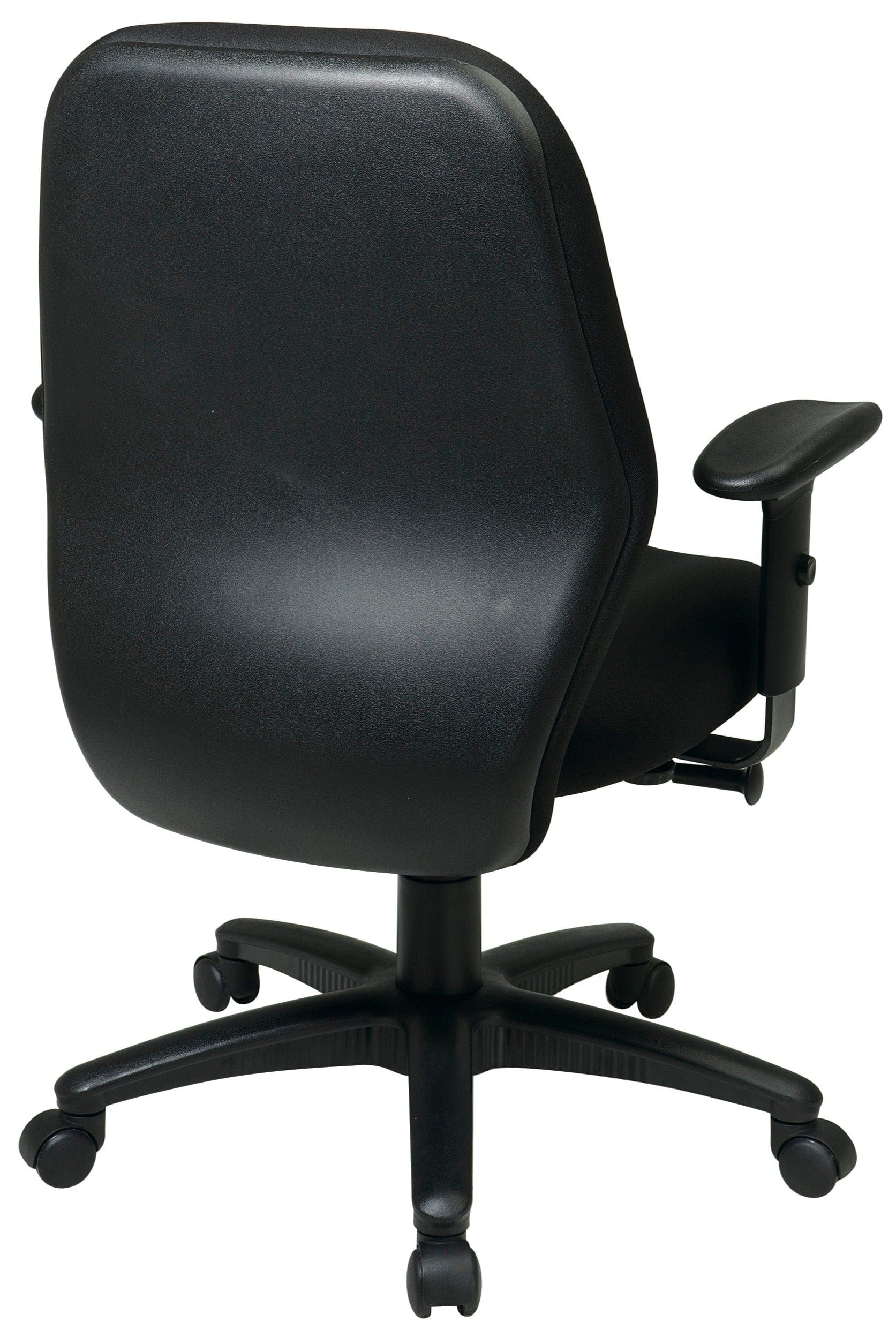Ergonomic Mid Back Office Chair - Adjustable Height & Lumbar Support for Home & Office Workspaces - Comfortable Task Chair for Long Hours of Sitting [Model 3121] - Perfect for Remote Work, Gaming & Study Desks
