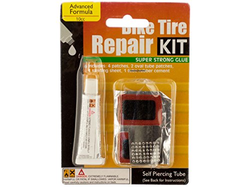 96-Pack Bicycle Tire Repair Kit - Bulk Patch Kits for Bike Tires, Includes Glue & Tools - Perfect for Road Bikes, Mountain Bikes & Commuting