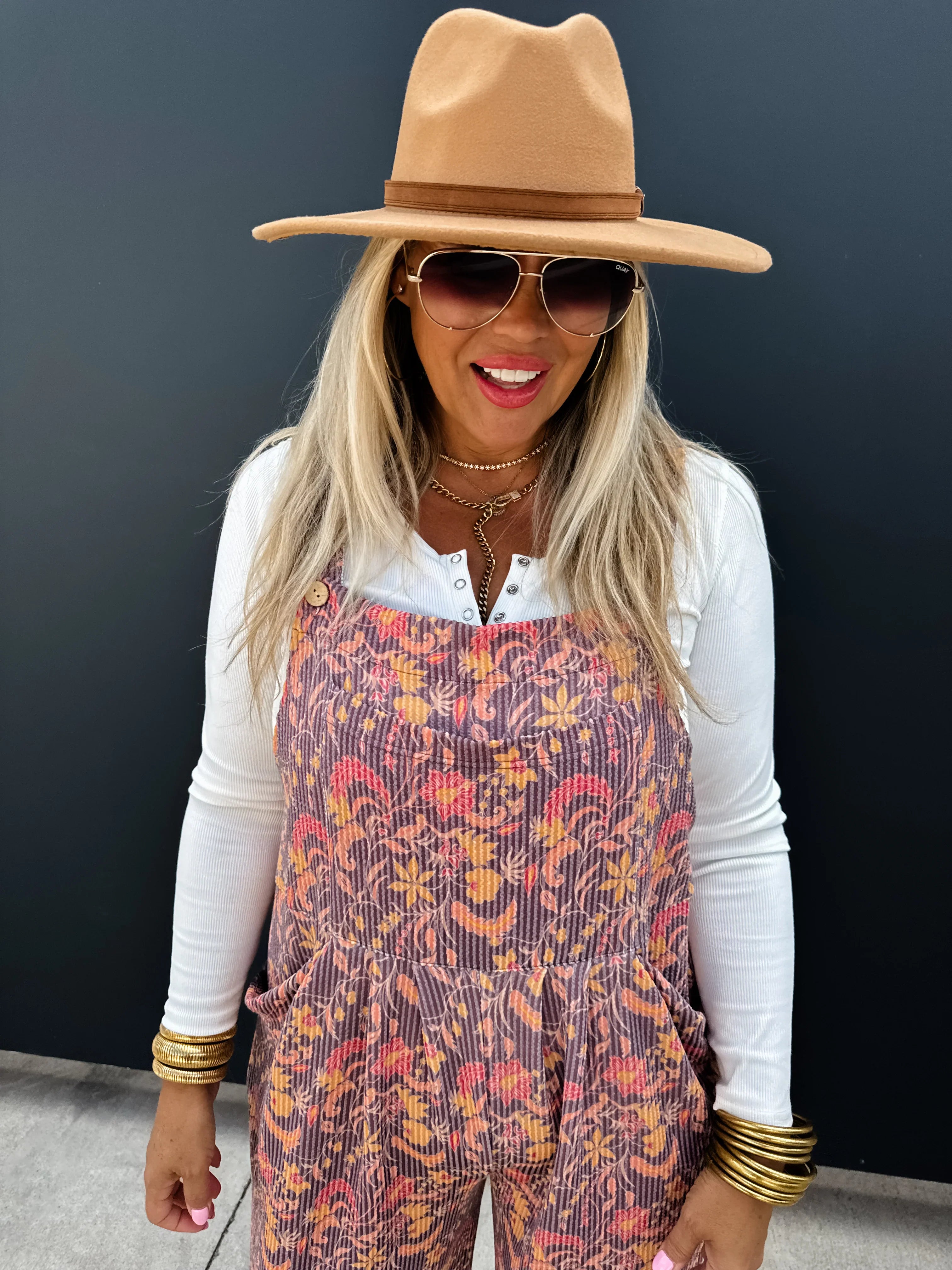 PREORDER: Cassidy Fall Boho Overalls - 2 Stylish Colors for Women | Perfect for Autumn Outfits & Casual Wear