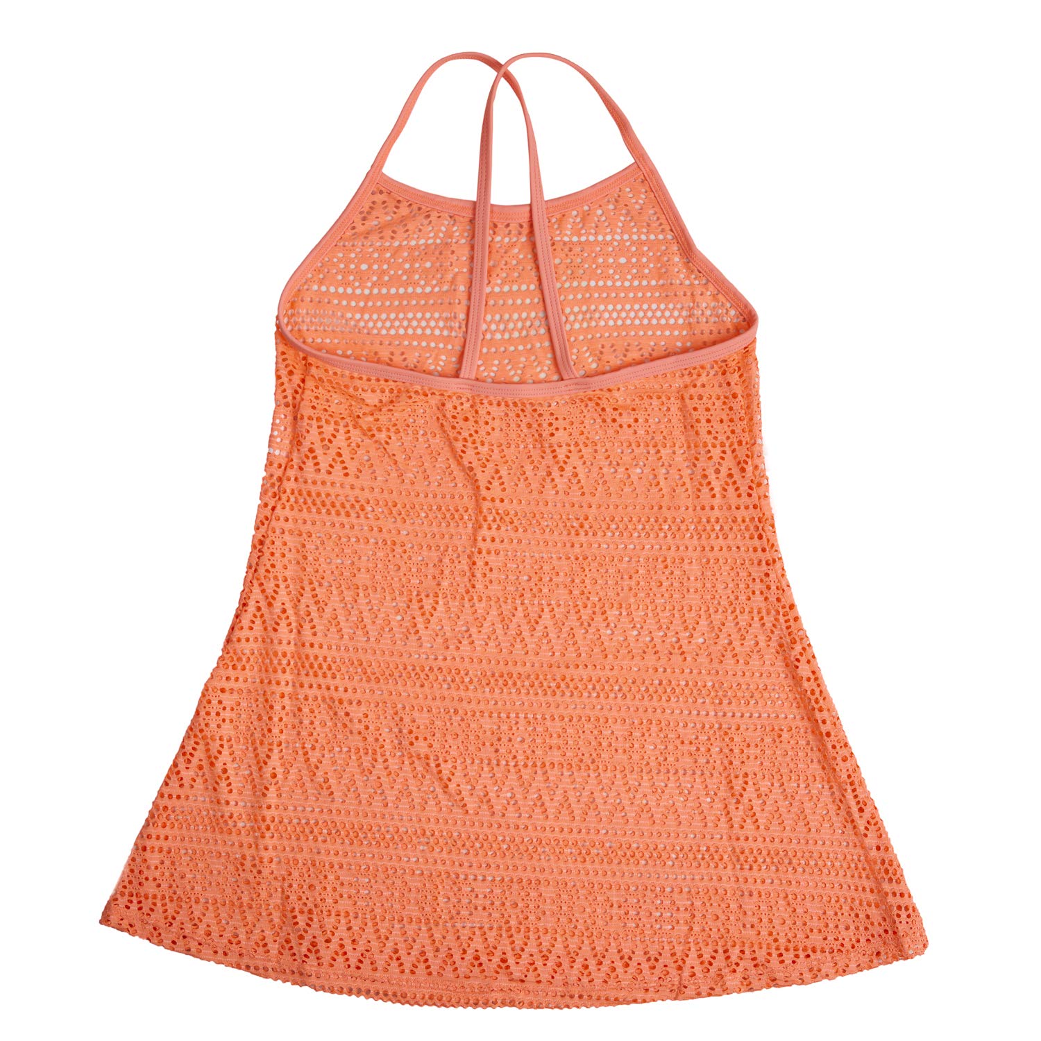 Jimmy Bahamas Swimsuit Cover Up for Girls - Little Kids Beach Crochet Mesh Crossback Swim Dress | Perfect for Pool, Beach & Summer Vacations