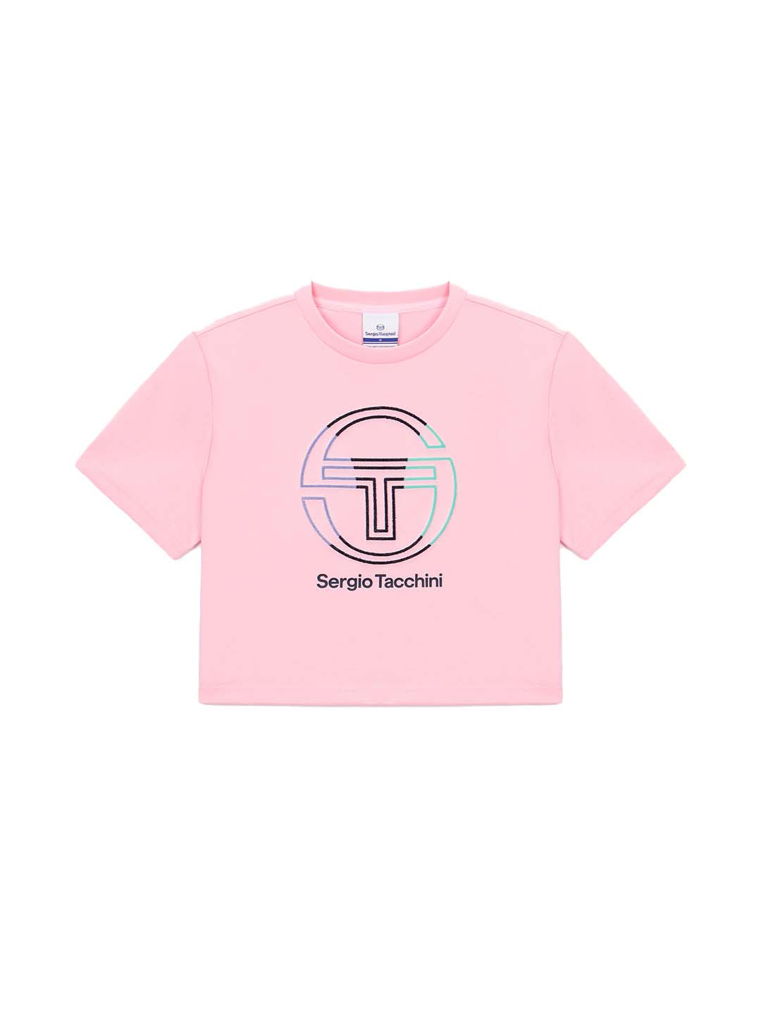 Daily Tuft Big Logo Crop T-Shirt for Women - Light Pink | Casual Streetwear, Summer Outfits & Trendy Fashion