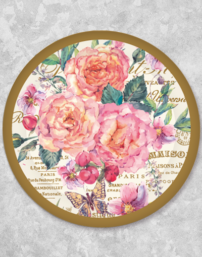 Belles Fleurs 18-Piece Dessert Plates Set - Elegant Floral Design for Afternoon Tea, Wedding, and Party Serving - Fine Porcelain Appetizer Dishes for Home Dining & Entertaining