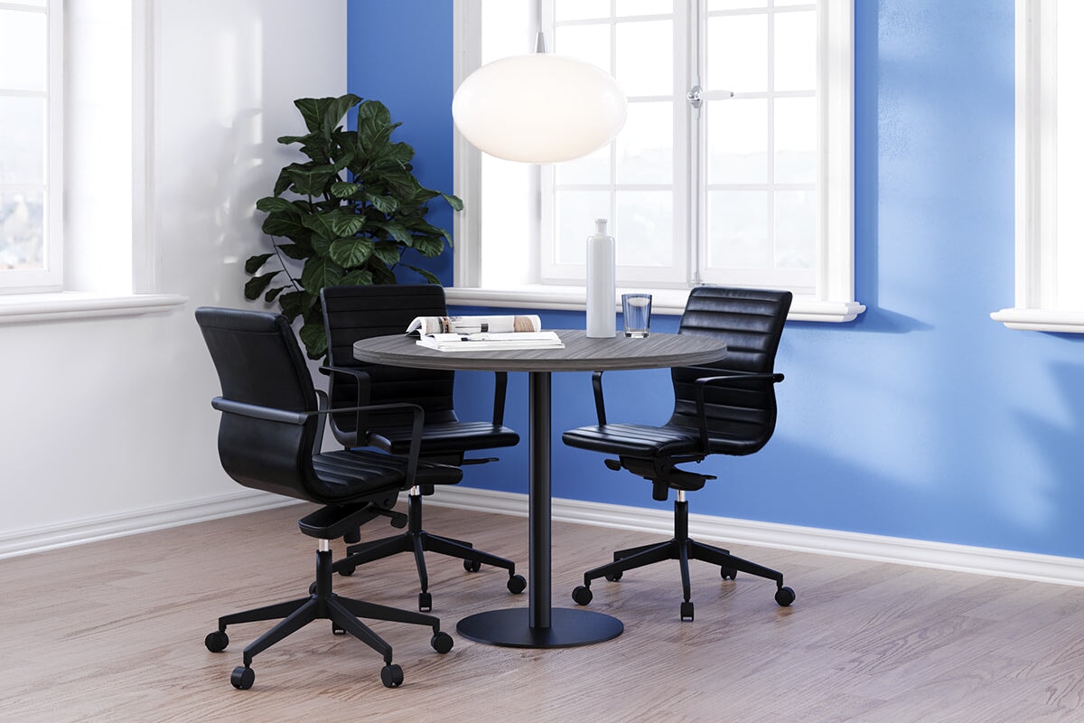 Premium Monarch Boardroom Chair with Medium Back - Ergonomic Office Chair for Executive Meetings & Professional Workspaces - Ideal for Conference Rooms & Home Offices