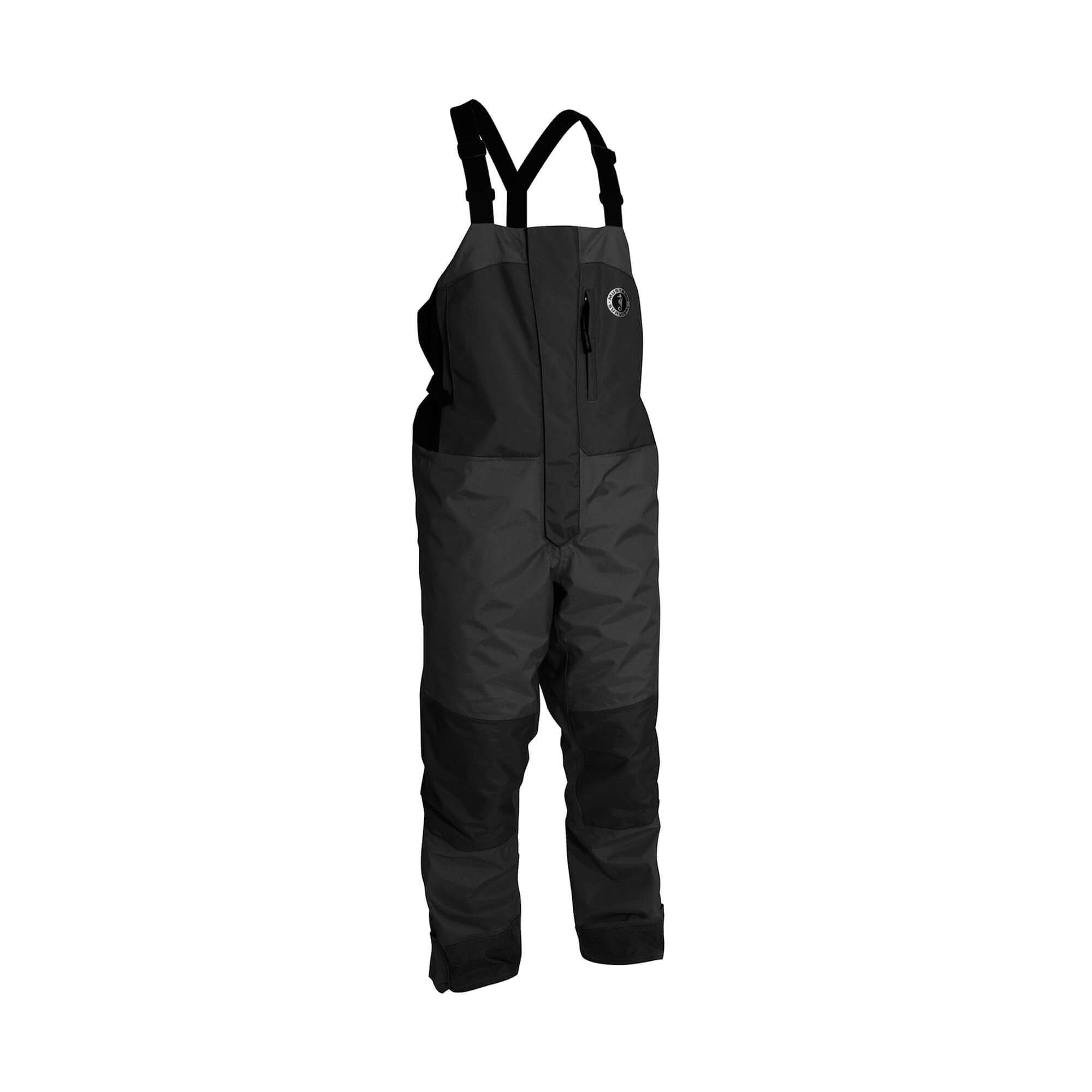 Mustang Survival Catalyst Flotation Bib Pants - Waterproof Fishing & Boating Gear for Men | Durable Workwear for Outdoor Activities & Marine Safety