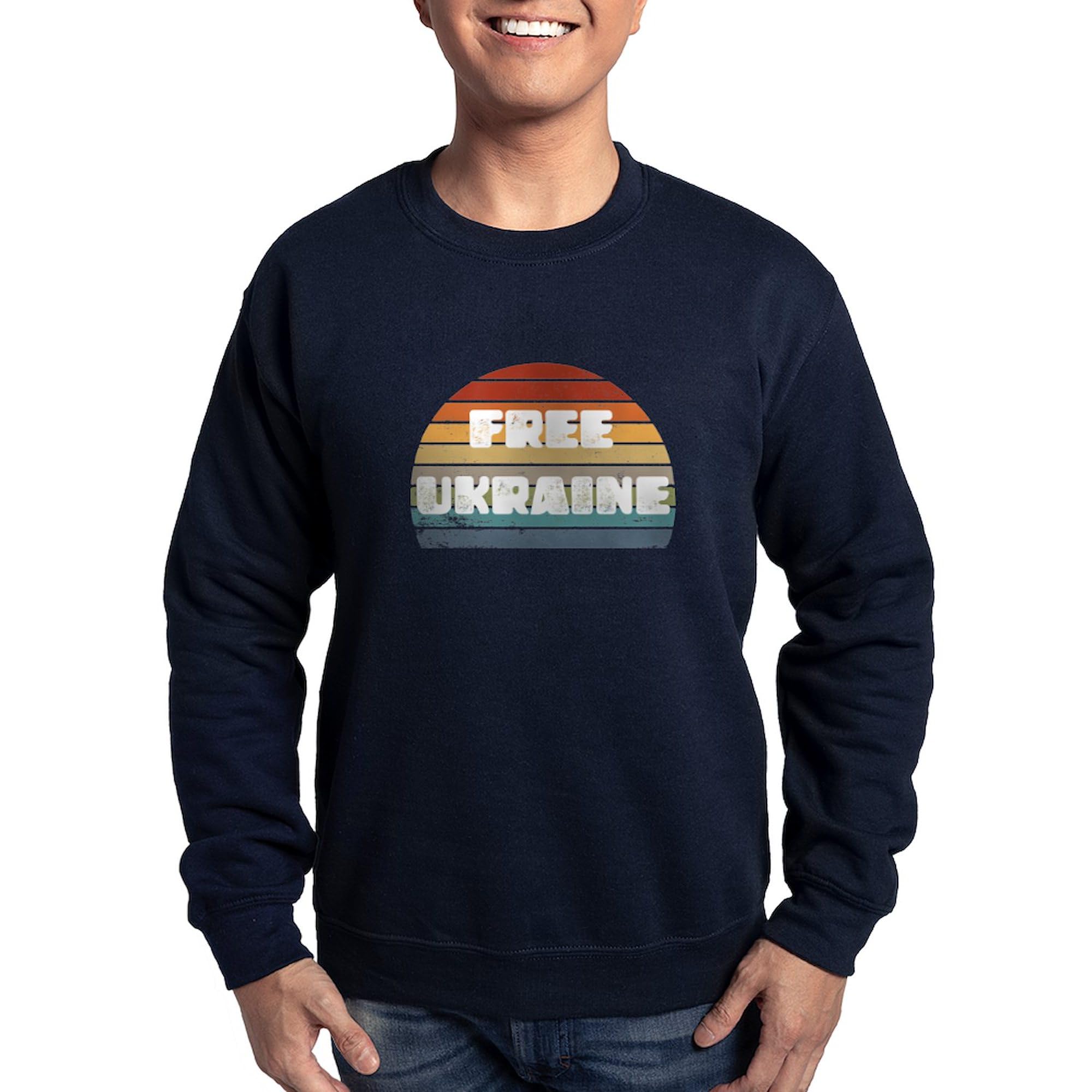 Free Ukraine Classic Crew Neck Sweatshirt - Solidarity Support Tee | Comfortable Unisex Pullover for Protests, Fundraisers & Everyday Wear