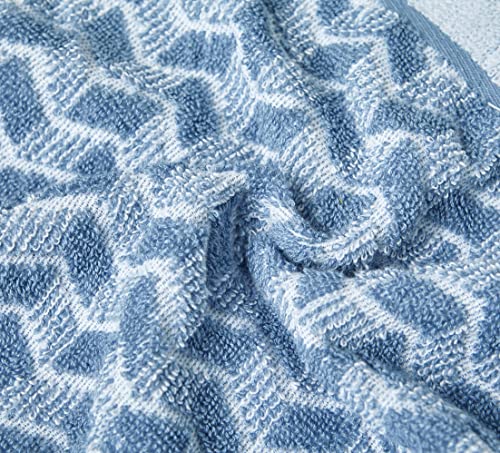 Zane Chevron Medium Blue/Light Blue