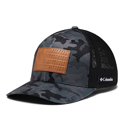 Black Trad Camo/Tree Flag Patch