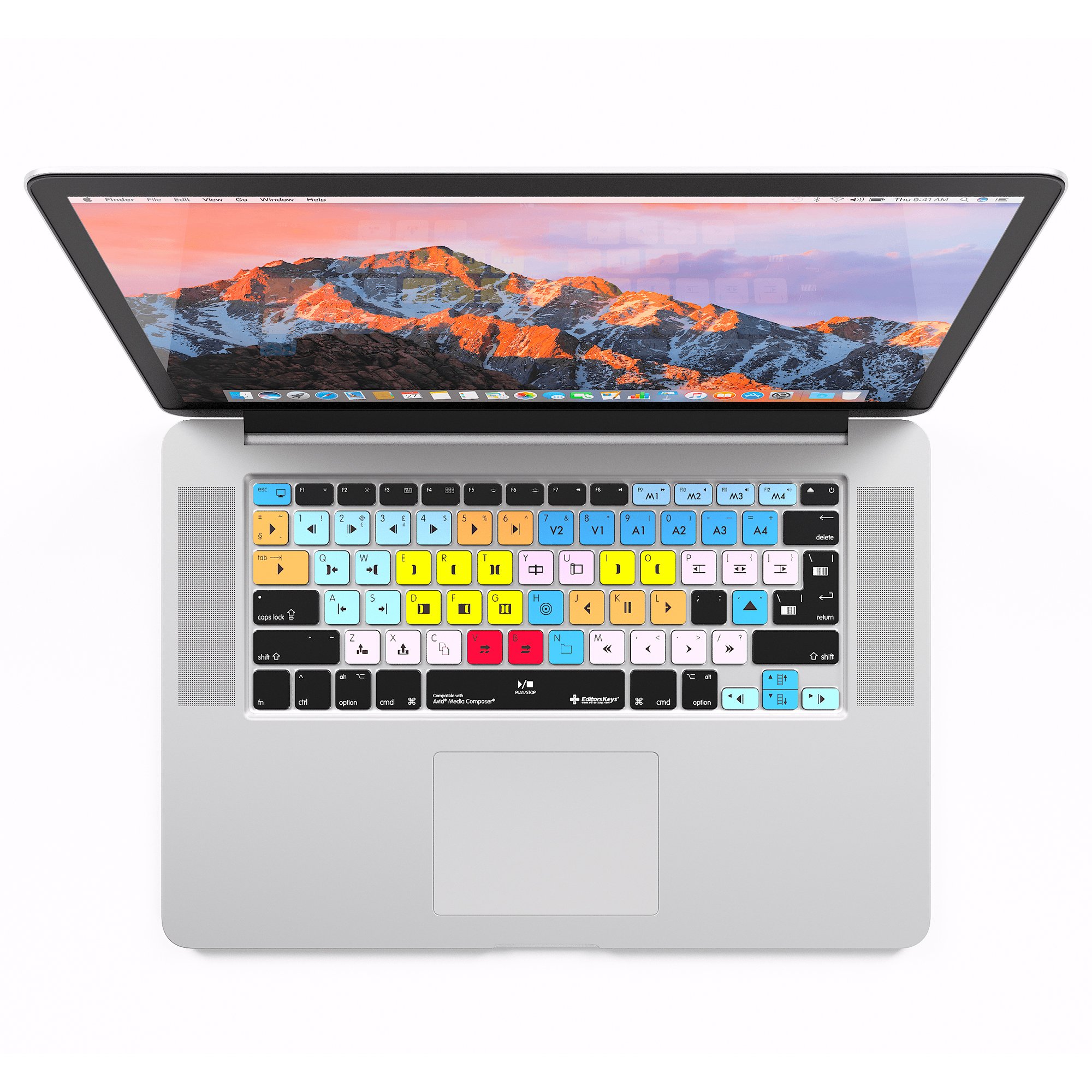Avid Media Composer Keyboard Cover for MacBook Pro 13