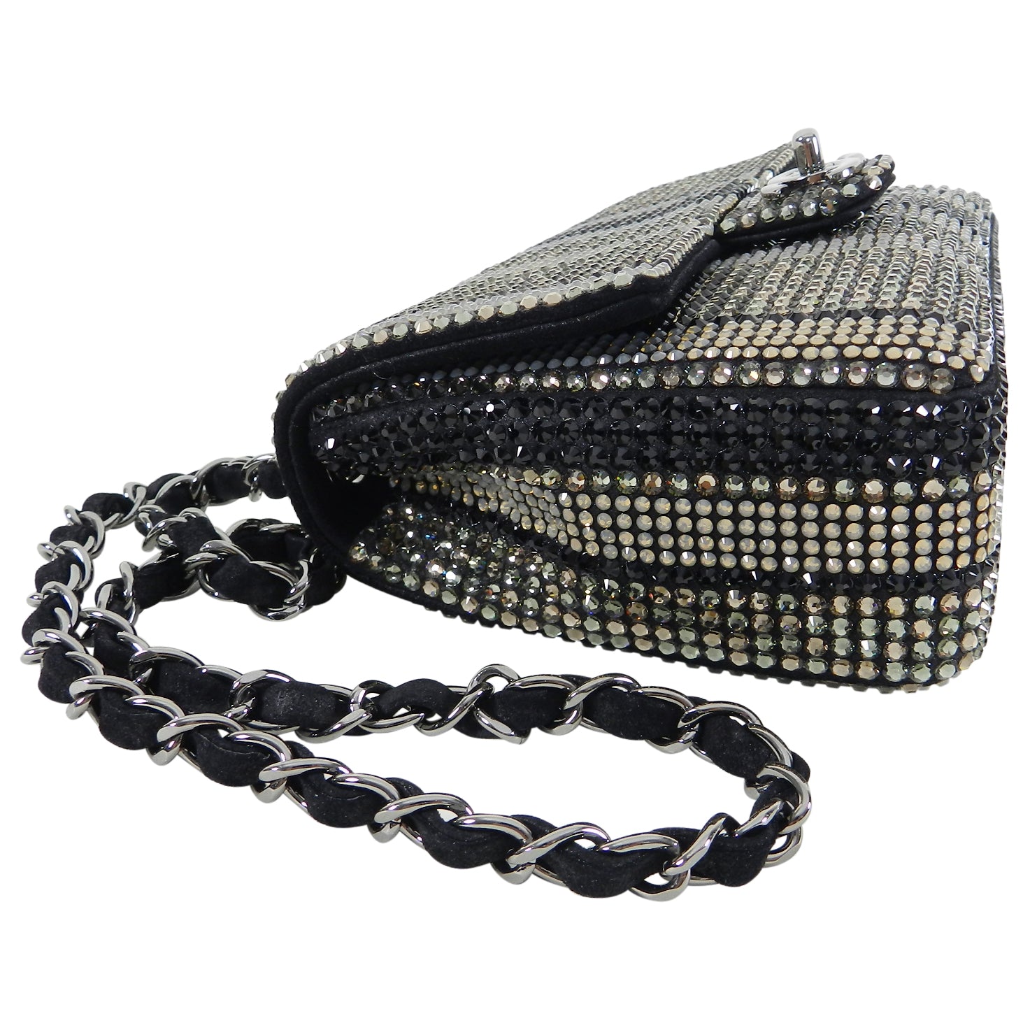 Chanel Limited Edition Strass Classic Flap Mini Bag - Luxury Crossbody Purse for Women | Perfect for Parties, Weddings & Special Occasions