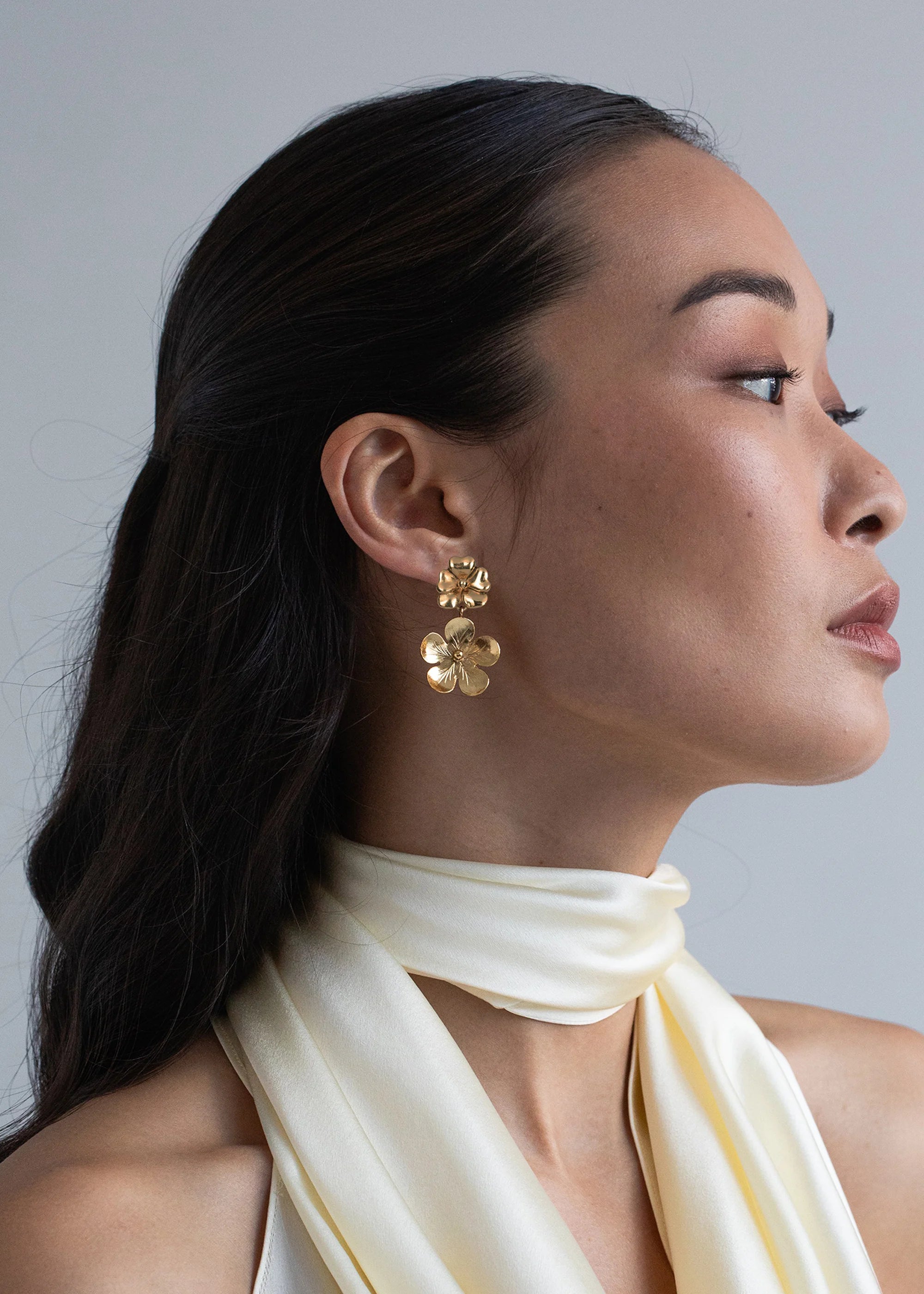 Kenzie Gold Earrings for Women - Elegant Dangle Hoop Earrings for Everyday Wear, Party & Special Occasions