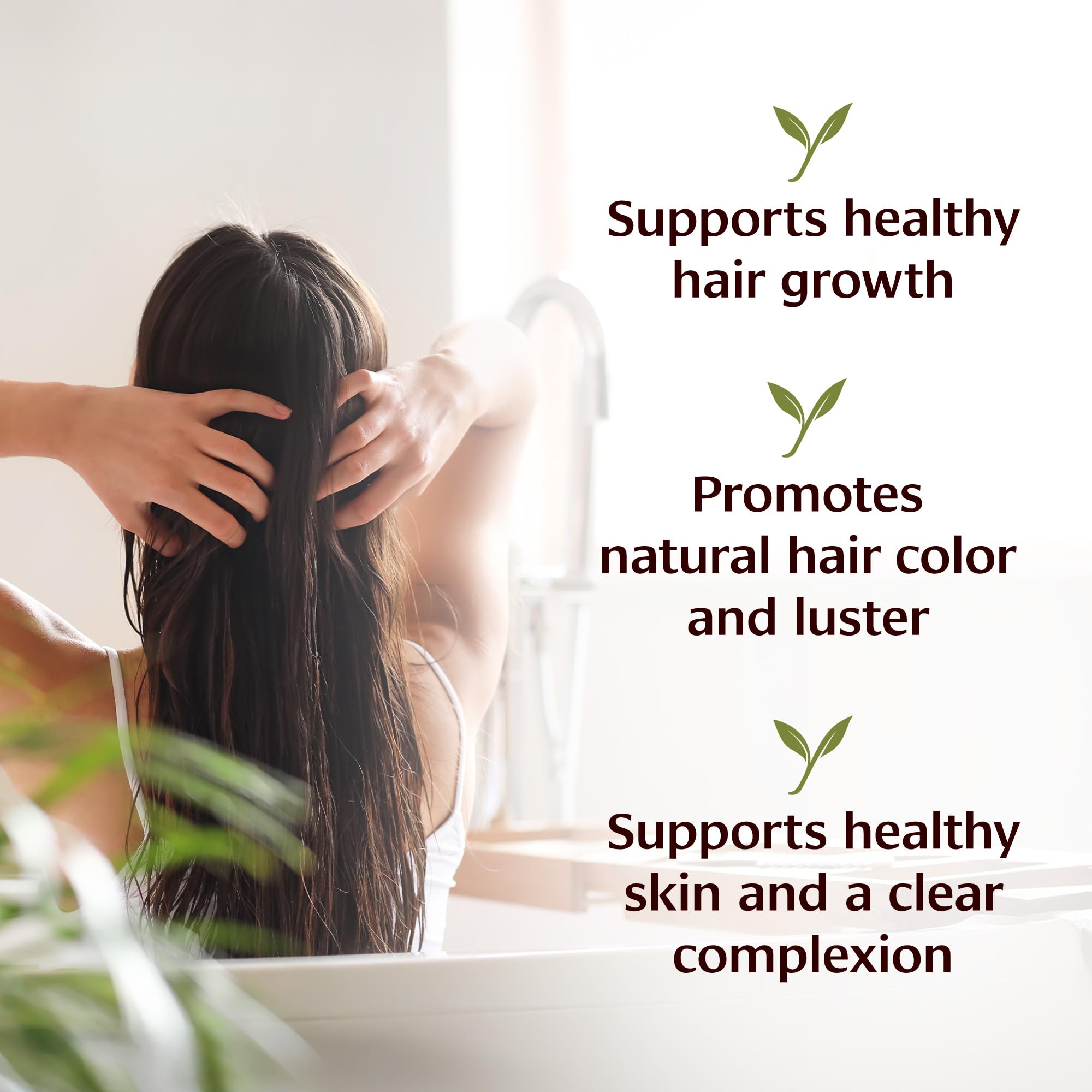 Organic Bhringaraj Oil for Hair Growth – 128 oz Ayurvedic Hair Oil – Non-GMO, Sustainably Sourced – Traditional Herbal Remedy for Thicker, Stronger Hair – Perfect for Daily Scalp Massage & Natural Hair Care Routine