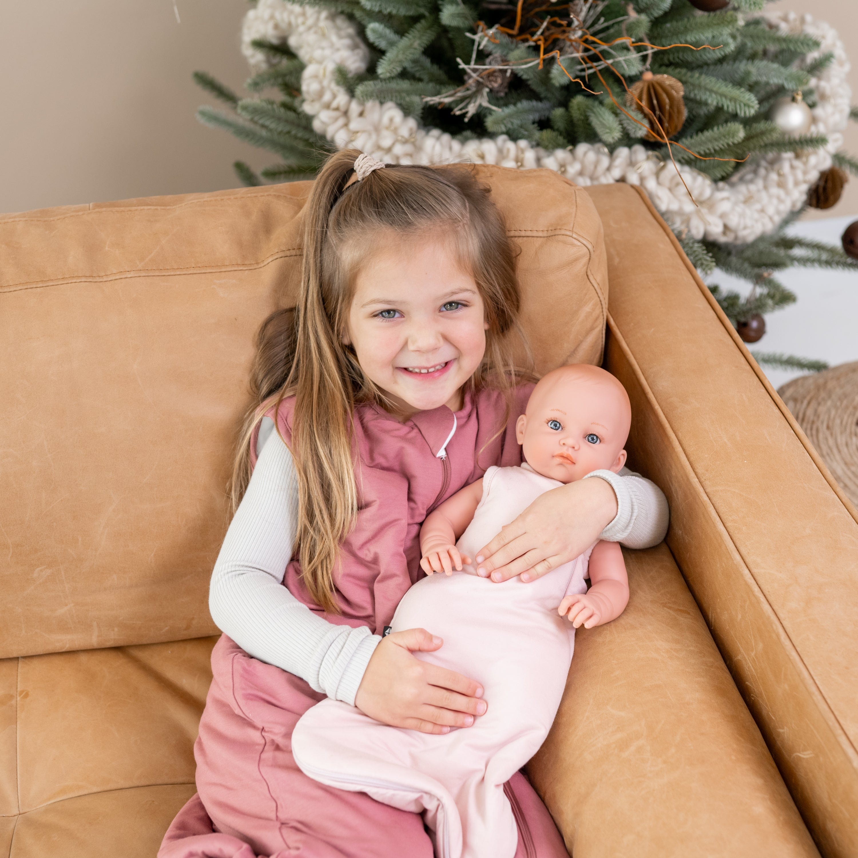 Soft Pink Baby Doll Sleep Bag - Cozy & Breathable for Newborns & Toddlers - Perfect for Nursery, Travel & Bedtime Comfort