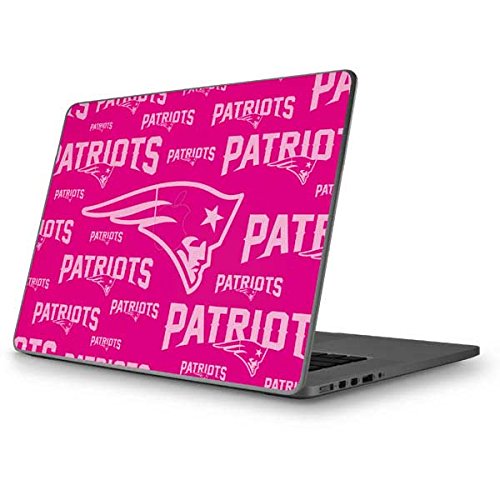 Official NFL New England Patriots Laptop Skin for MacBook Pro 13 (2009-2010) - Blast Pink Design - Durable Vinyl Decal for Work, School & Travel