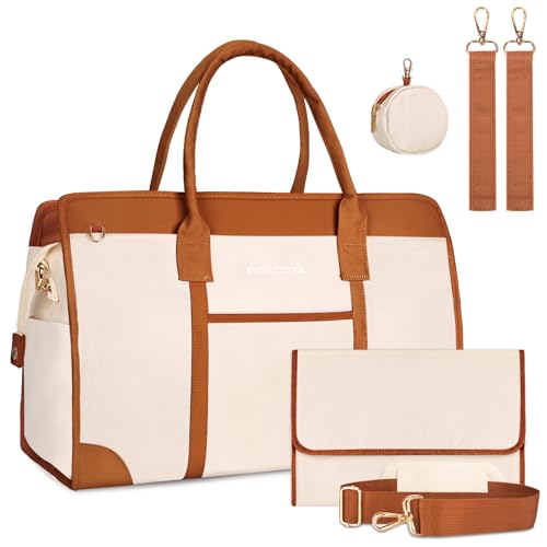 Beige & Brown
