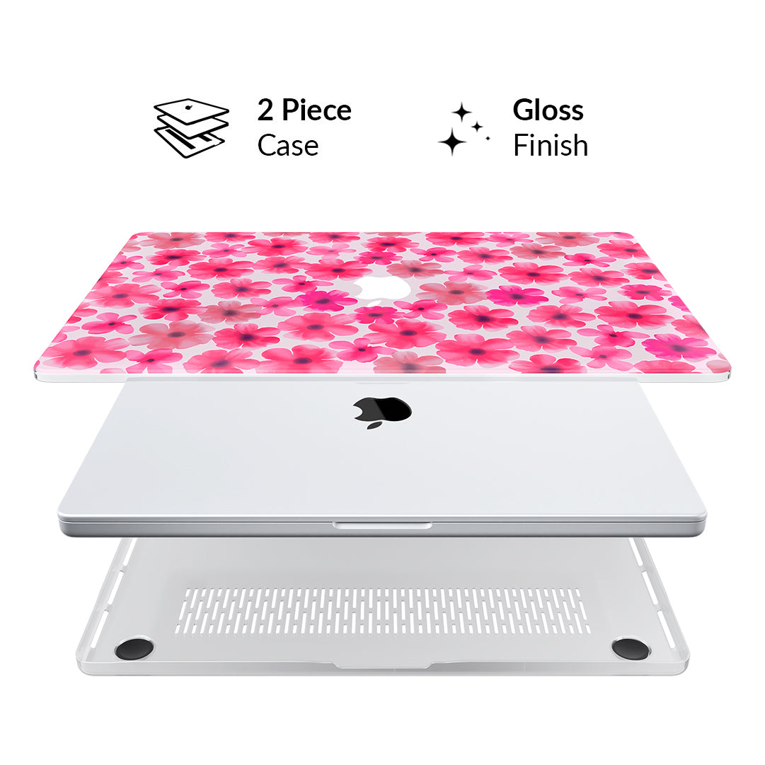 Cherry Blossom MacBook Case - Stylish Protective Cover for MacBook Air/Pro - Durable & Lightweight Laptop Sleeve for Work, School & Travel