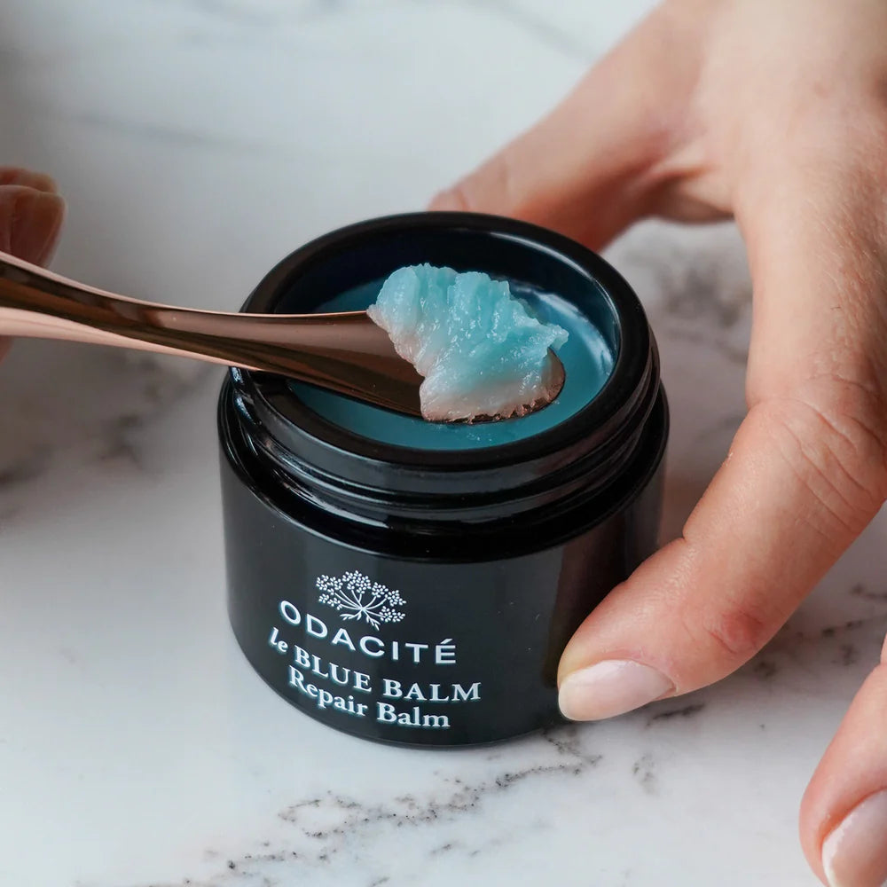 Blue Chamomile & Shea Butter Balm - Soothing Skin Care for Dry Hands, Lips & Cuticles | Perfect for Winter Care & Daily Moisturizing