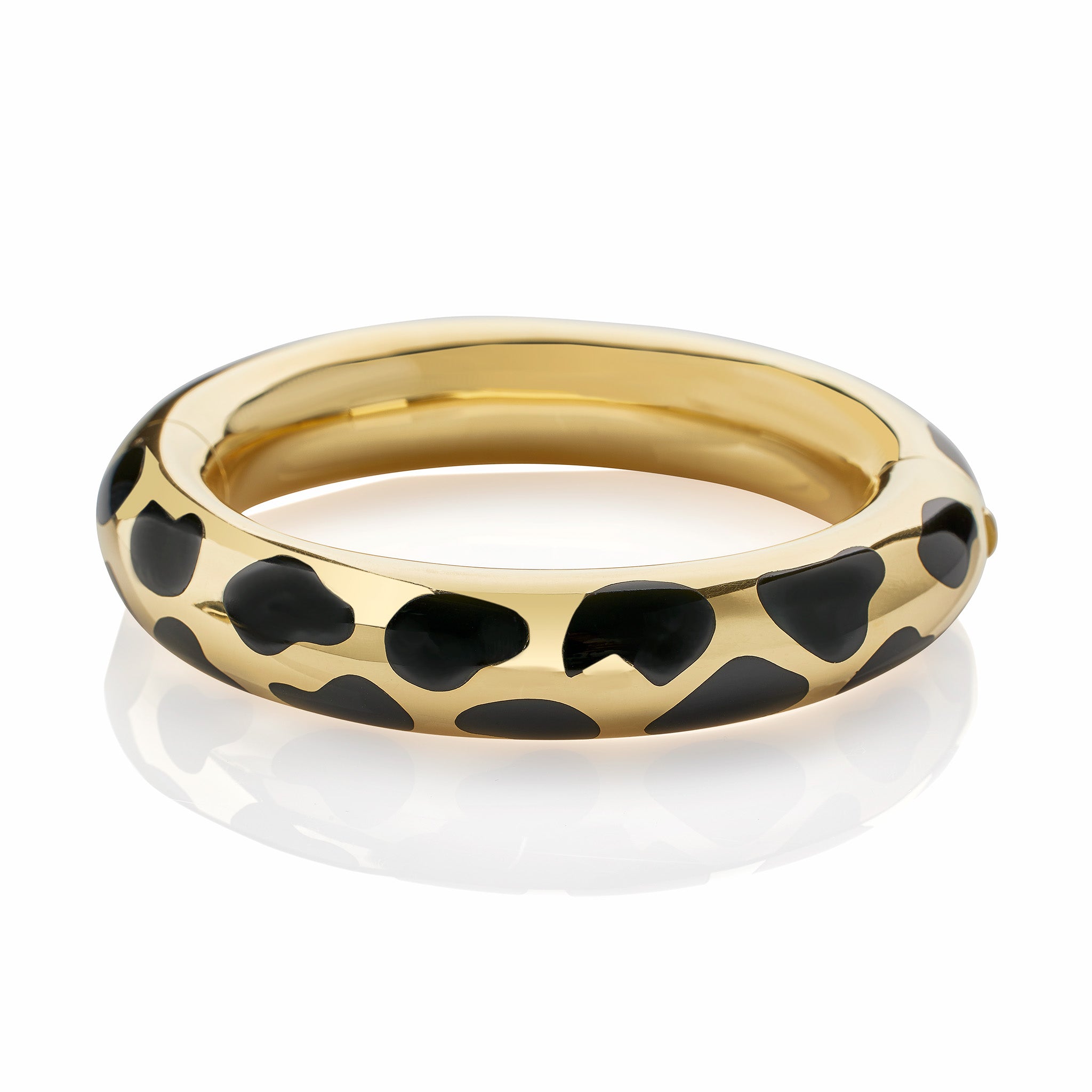 Angela Cummings for Tiffany & Co. Black Jade Bangle Bracelet - Elegant Statement Jewelry for Women, Perfect for Parties, Weddings & Special Occasions