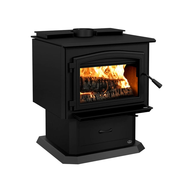 Osburn 3500 EPA Certified Wood Burning Stove with Blower - High Efficiency Heating for Home, Cabin & Outdoor Use