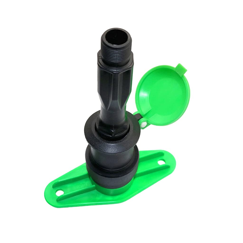LEIGE 3/4 Inch Garden Irrigation Water Intake Valve - Quick Connect Male Thread Coupling for Lawn Sprinklers, Car Wash & Outdoor Watering Systems (1 Set) - Perfect for Yard Maintenance & Vehicle Cleaning