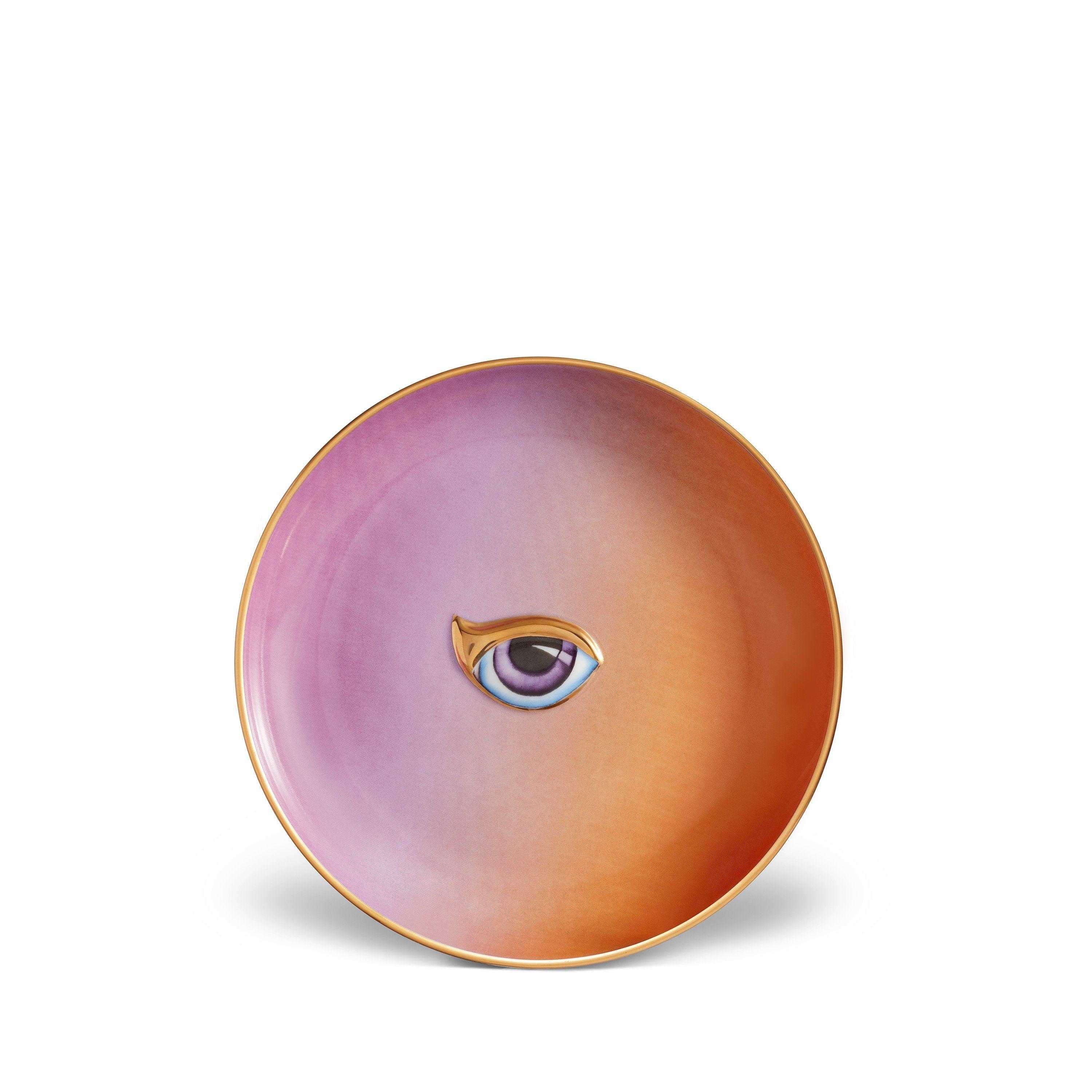 Lito Plate Set - Purple & Orange Melamine Dinner Plates, Durable & Stylish for Everyday Use, Parties, and Outdoor Dining