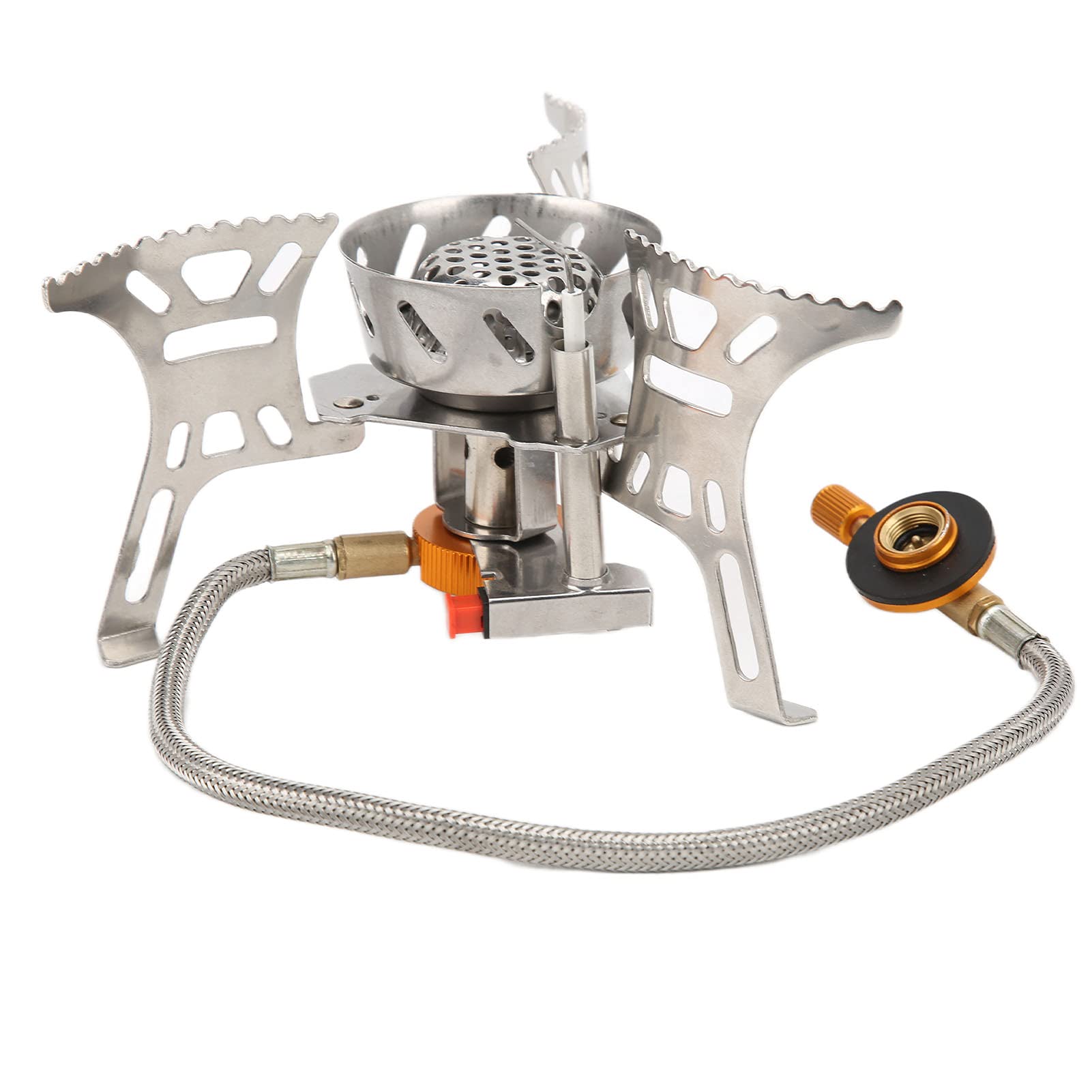 Portable Windproof Camping Gas Stove - Compact Beehive Burner for Outdoor Cooking, Hiking, Backpacking & Picnics | Ideal for Camping Trips, Emergency Preparedness & Survival Gear
