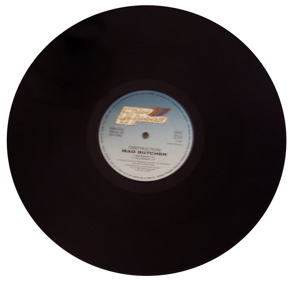 Mad Butcher - Red Vinyl 4 Song EP | Thrash Metal Music Record | Perfect for Collectors & Metal Fans